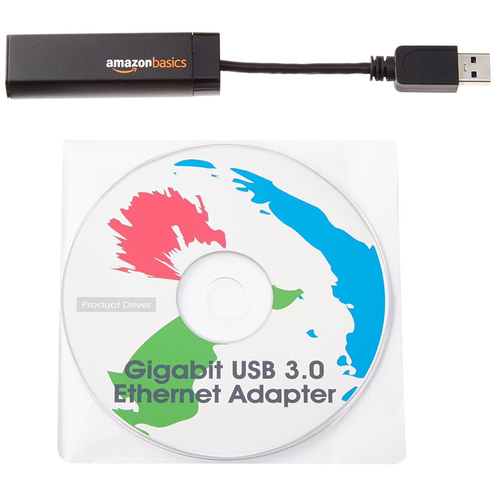 Adaptador De Red Usb Amazonbasics Ae3101x1 A Puerto Ethernet