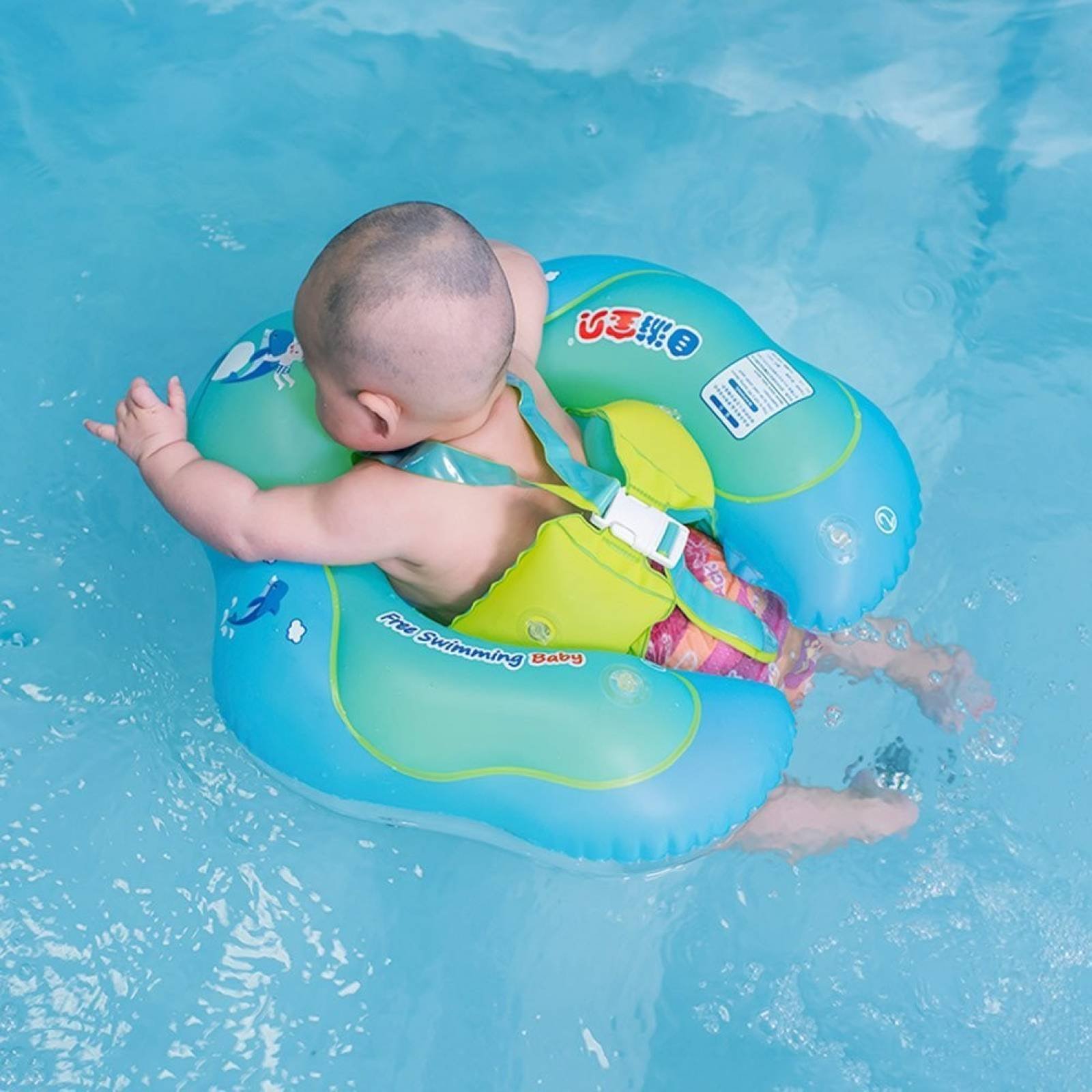 Flotador Para Bebé Free Swimming Baby Ajustable 6 A 30 Meses