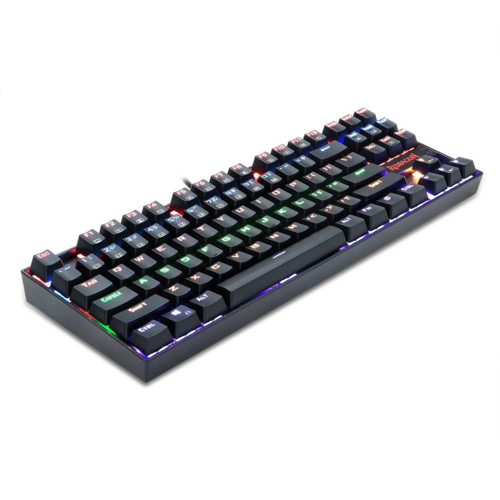 Teclado Gamer Redragon K522-r Mecánico Rgb Switch Azul -neg