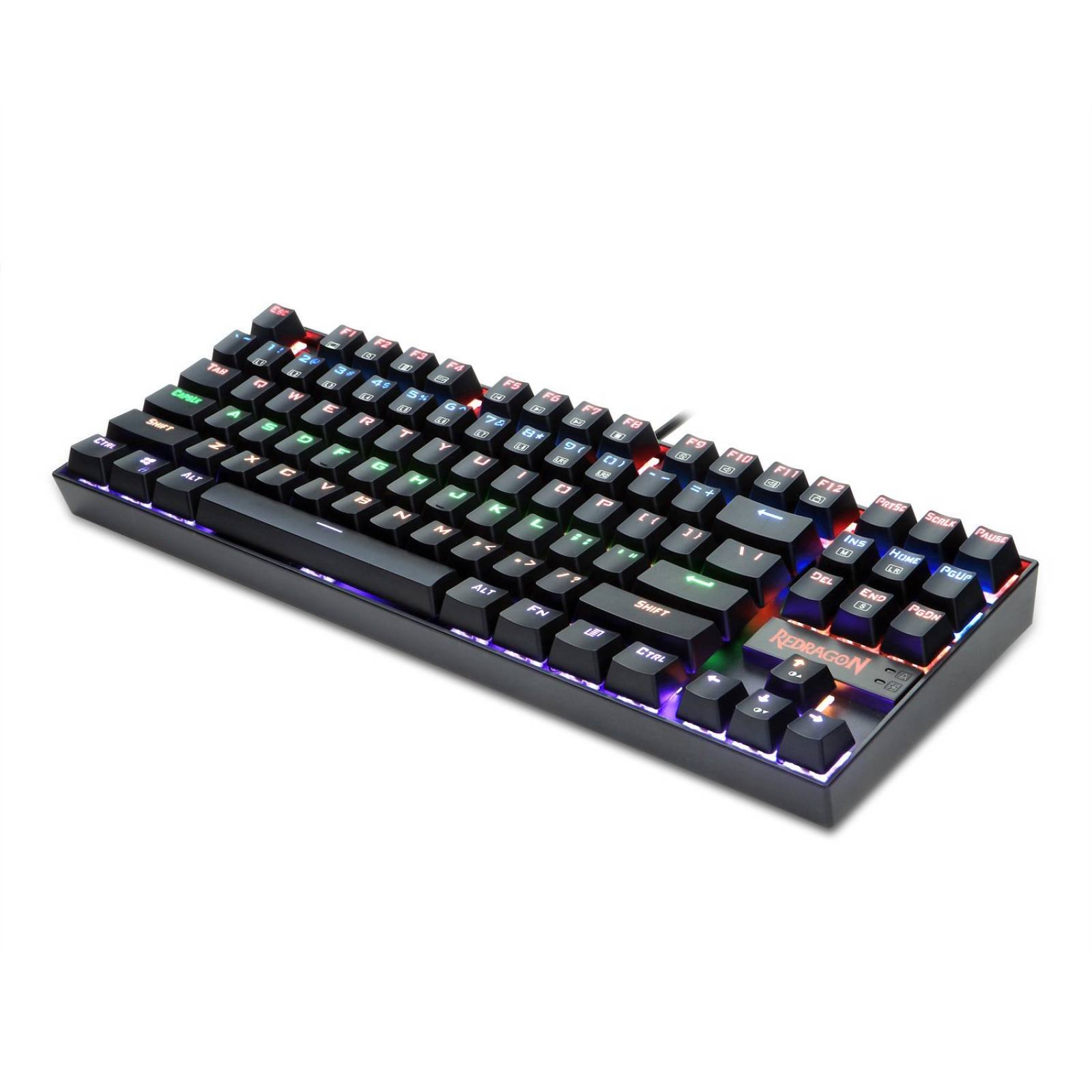 Teclado Gamer Redragon K522-r Mecánico Rgb Switch Azul -neg