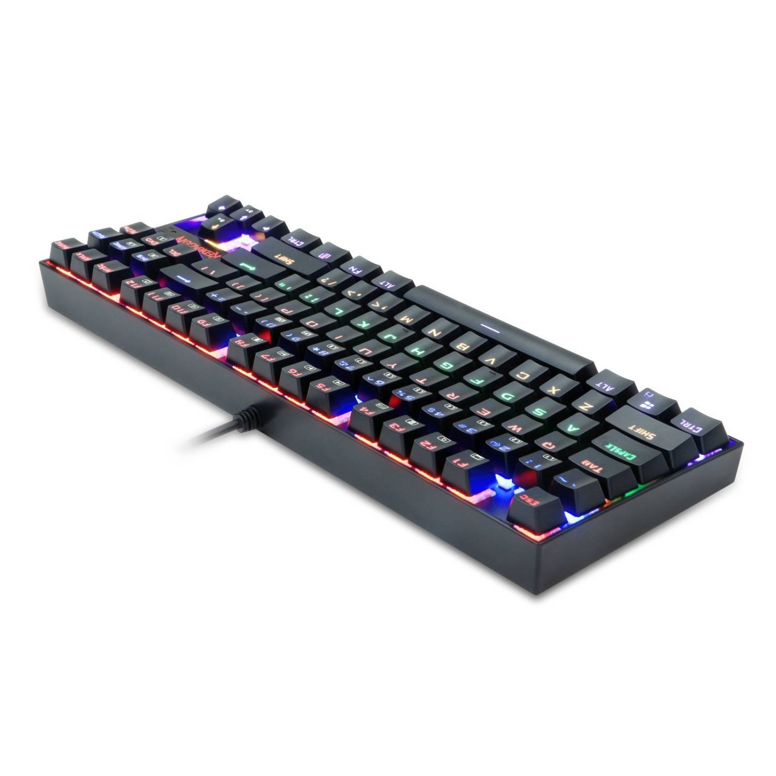 Teclado Gamer Redragon K522-r Mecánico Rgb Switch Azul -neg