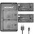 Cargador Neewer Np-f550 Para Sony Np-f550/570 2 Baterías