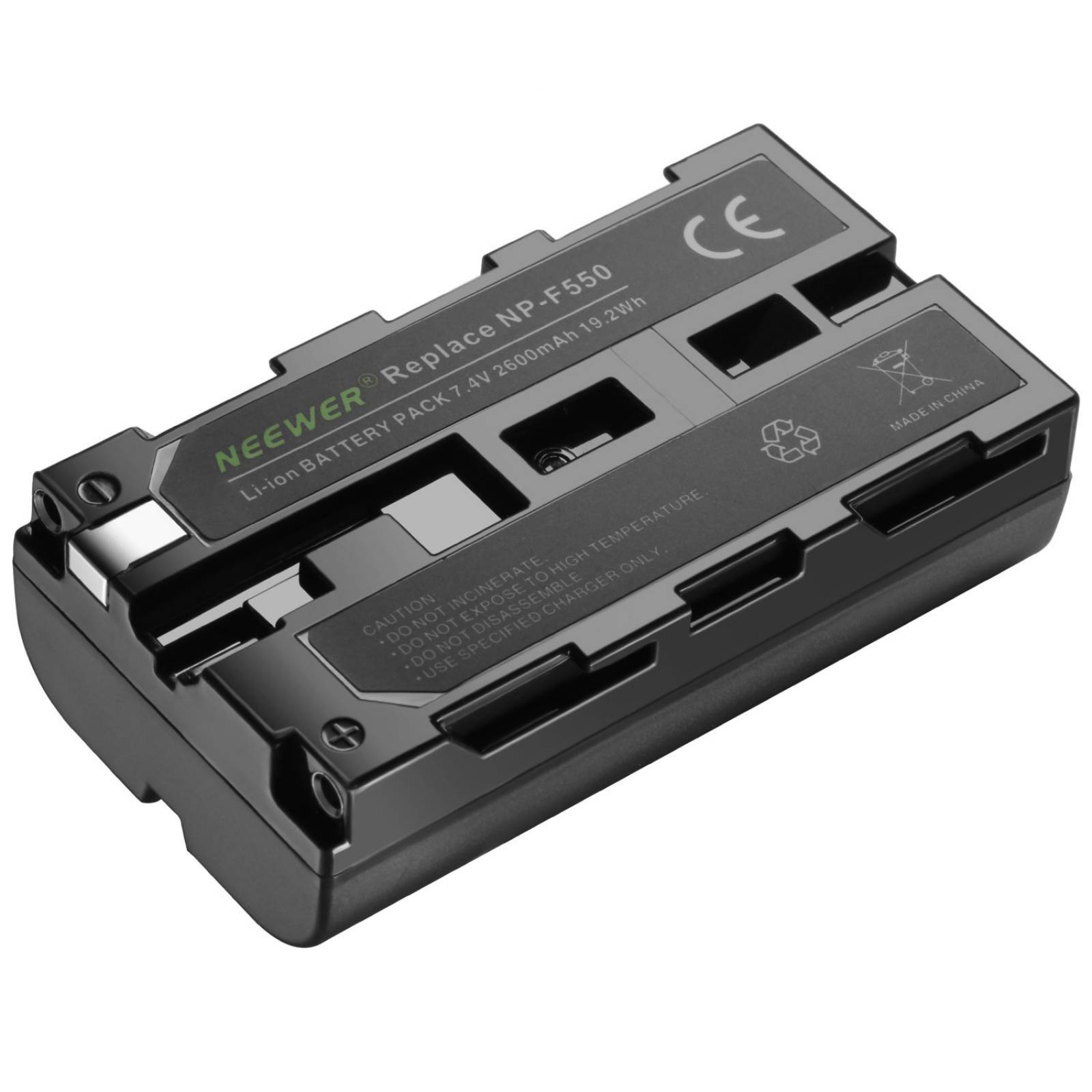 Cargador Neewer Np-f550 Para Sony Np-f550/570 2 Baterías