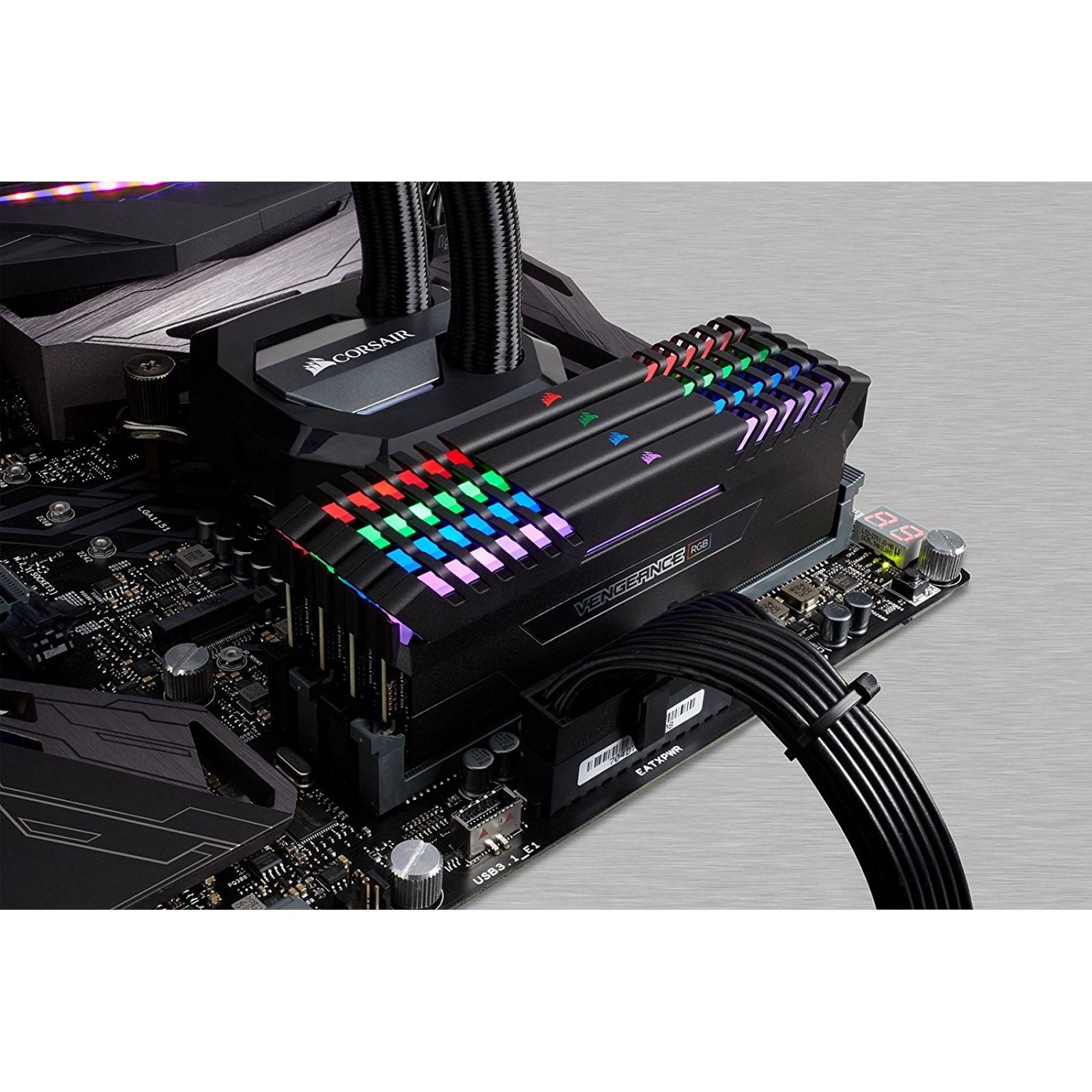 Memoria Ram Corsair Vengeance Rgb Led 2x16gb Ddr4 3333 C16