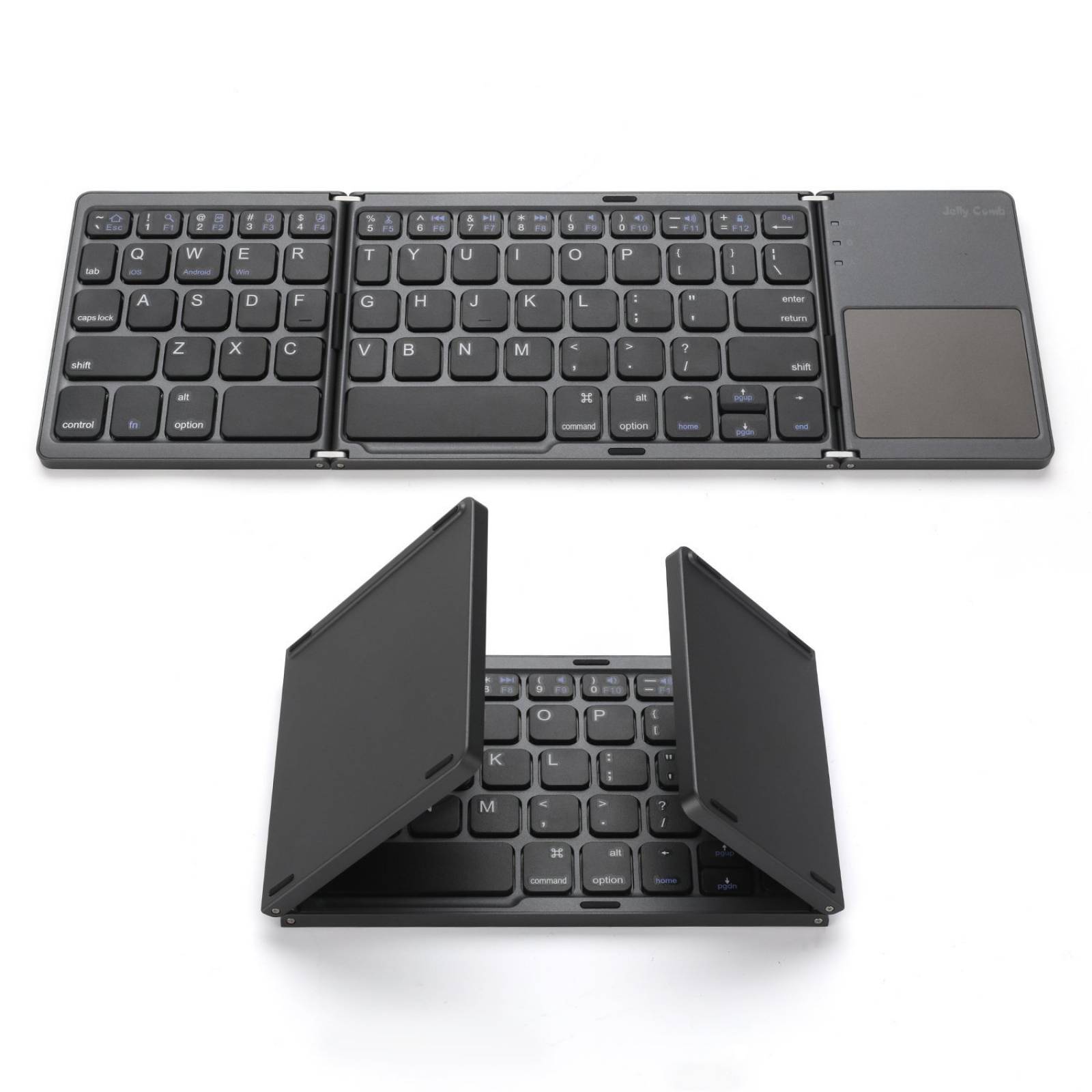 Teclado Jelly Comb Ios Android Windows Inalámbrico plegable