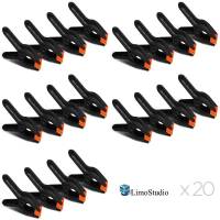 Montura Soporte Limostudio Agg1424 Pinza Resorte 20Pcs