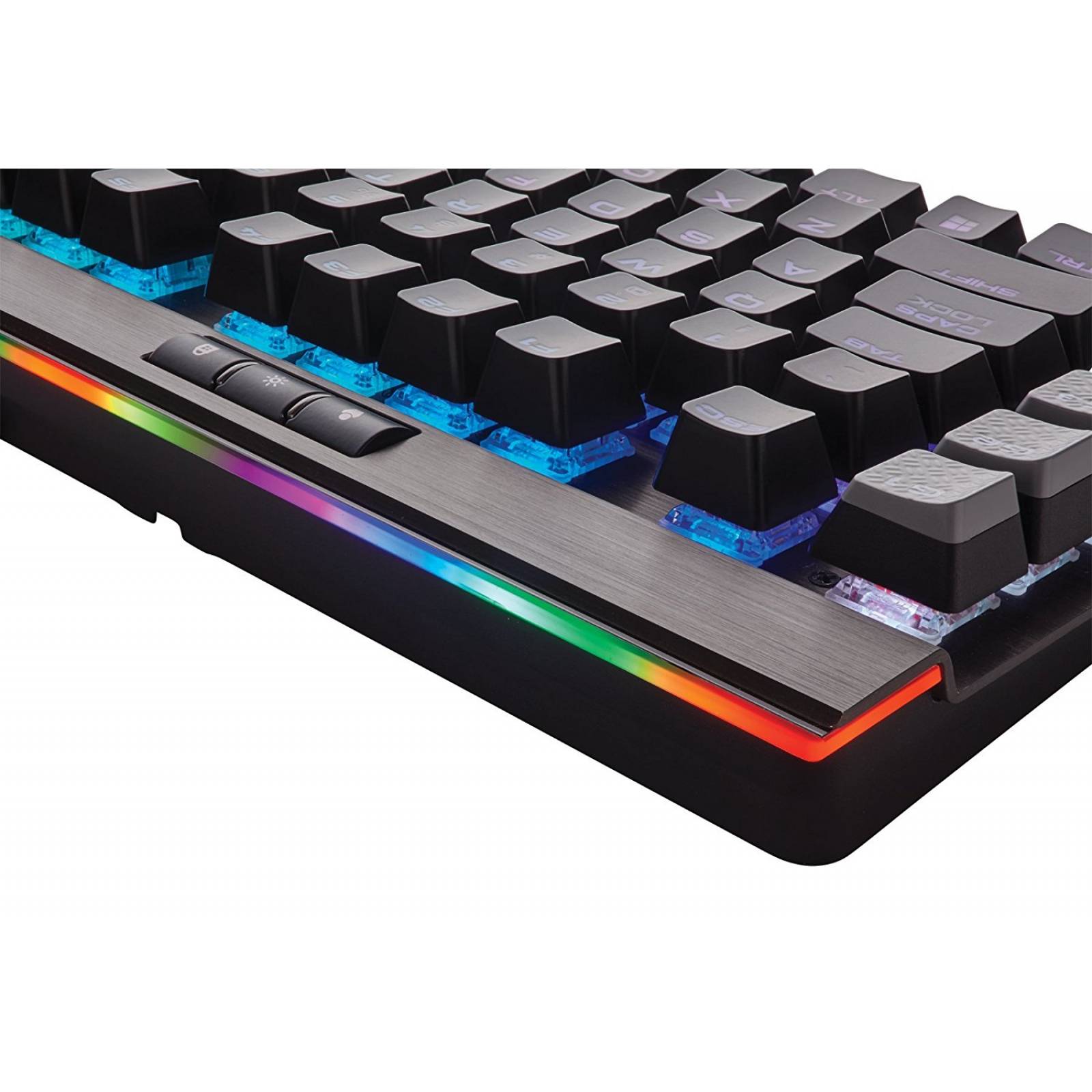 Teclado Corsair K95 Rgb Platinum Mecánico - Cherrymx Café