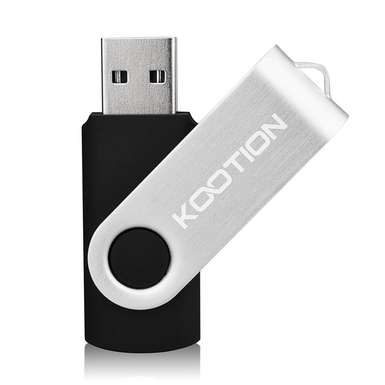 Paquete De 10 Memorias Usb 2.0 Flash Kootion 1gb -negro