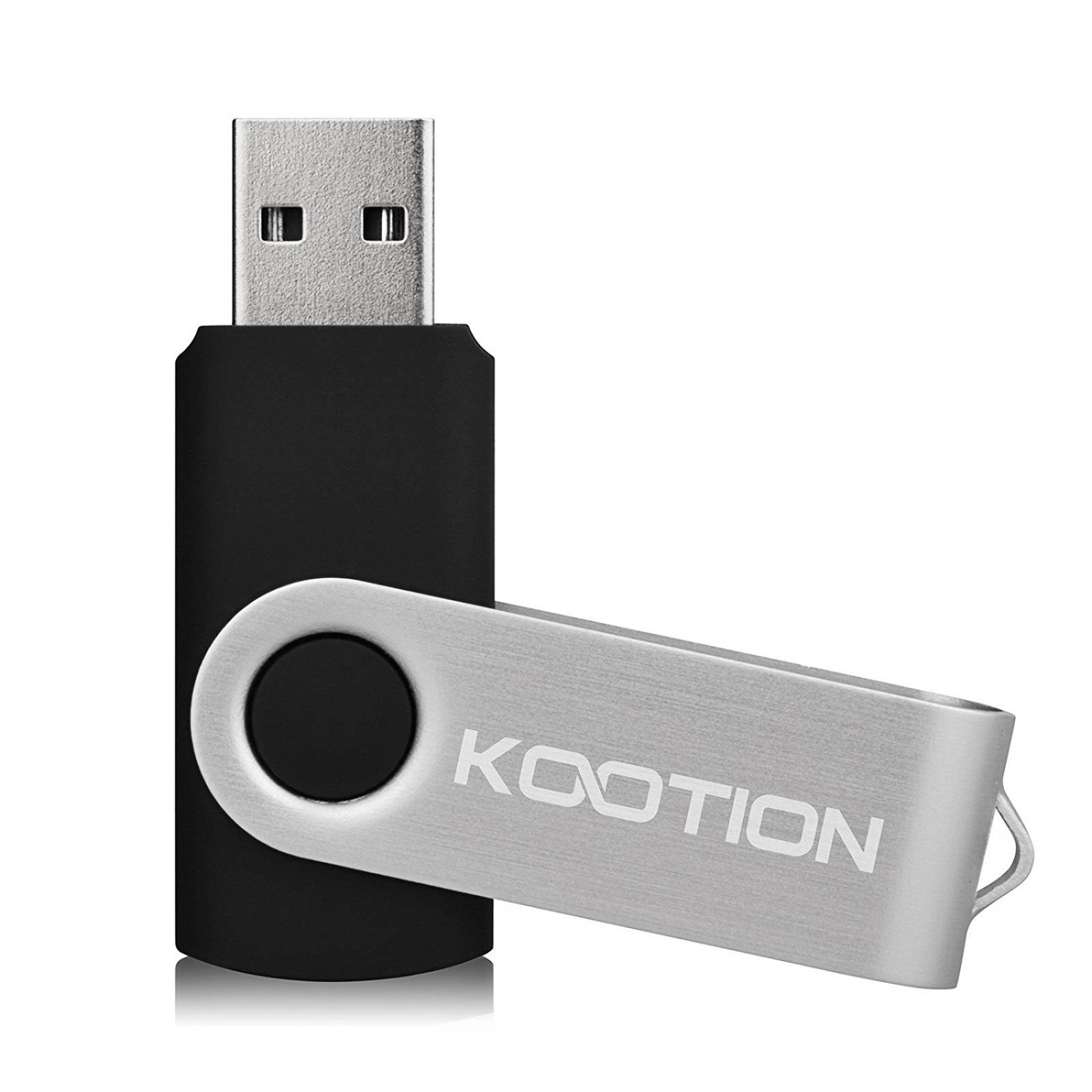 Paquete De 10 Memorias Usb 2.0 Flash Kootion 1gb -negro