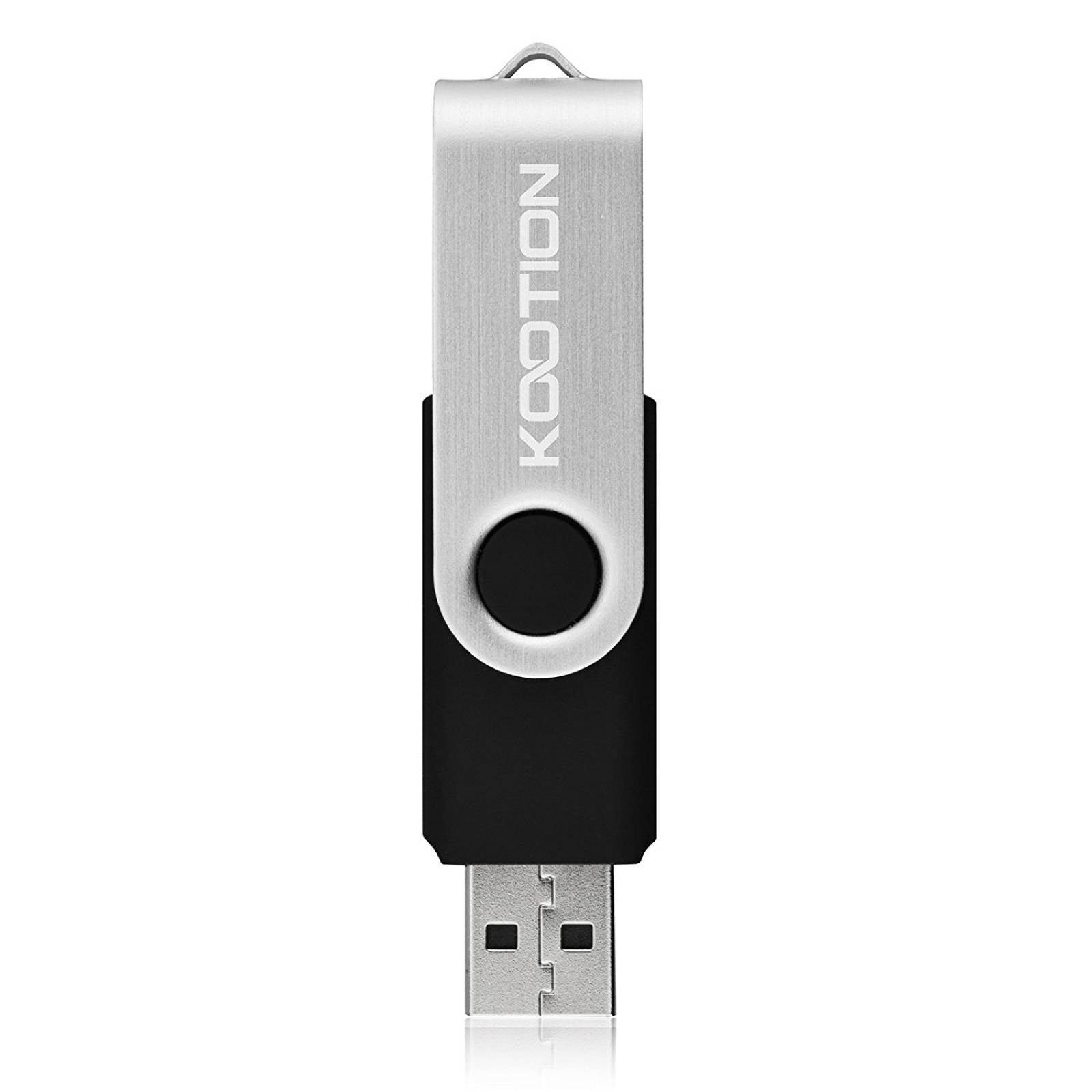 Paquete De 10 Memorias Usb 2.0 Flash Kootion 1gb -negro