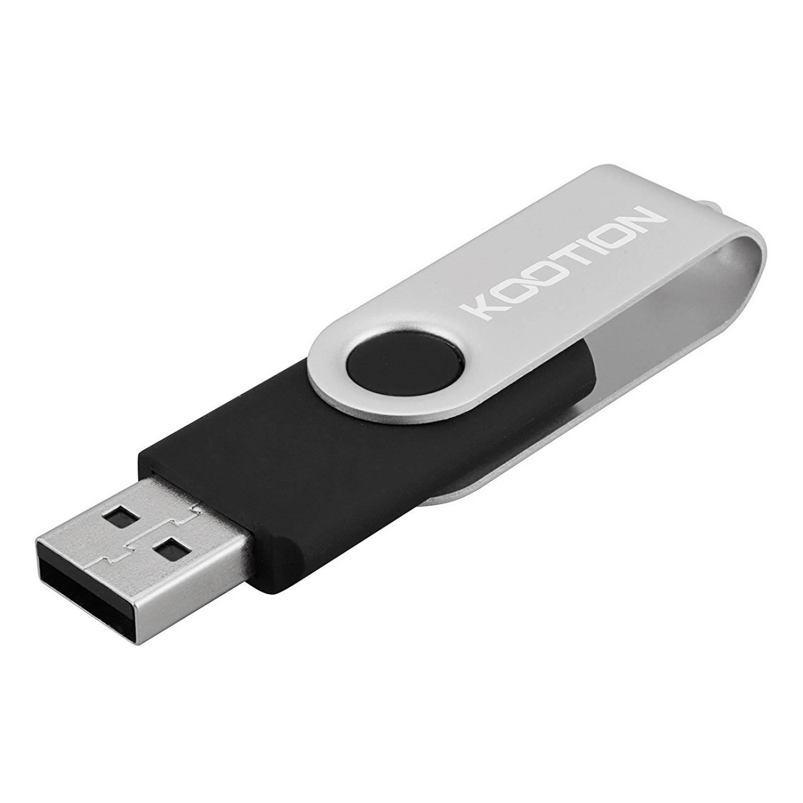 Paquete De 10 Memorias Usb 2.0 Flash Kootion 1gb -negro