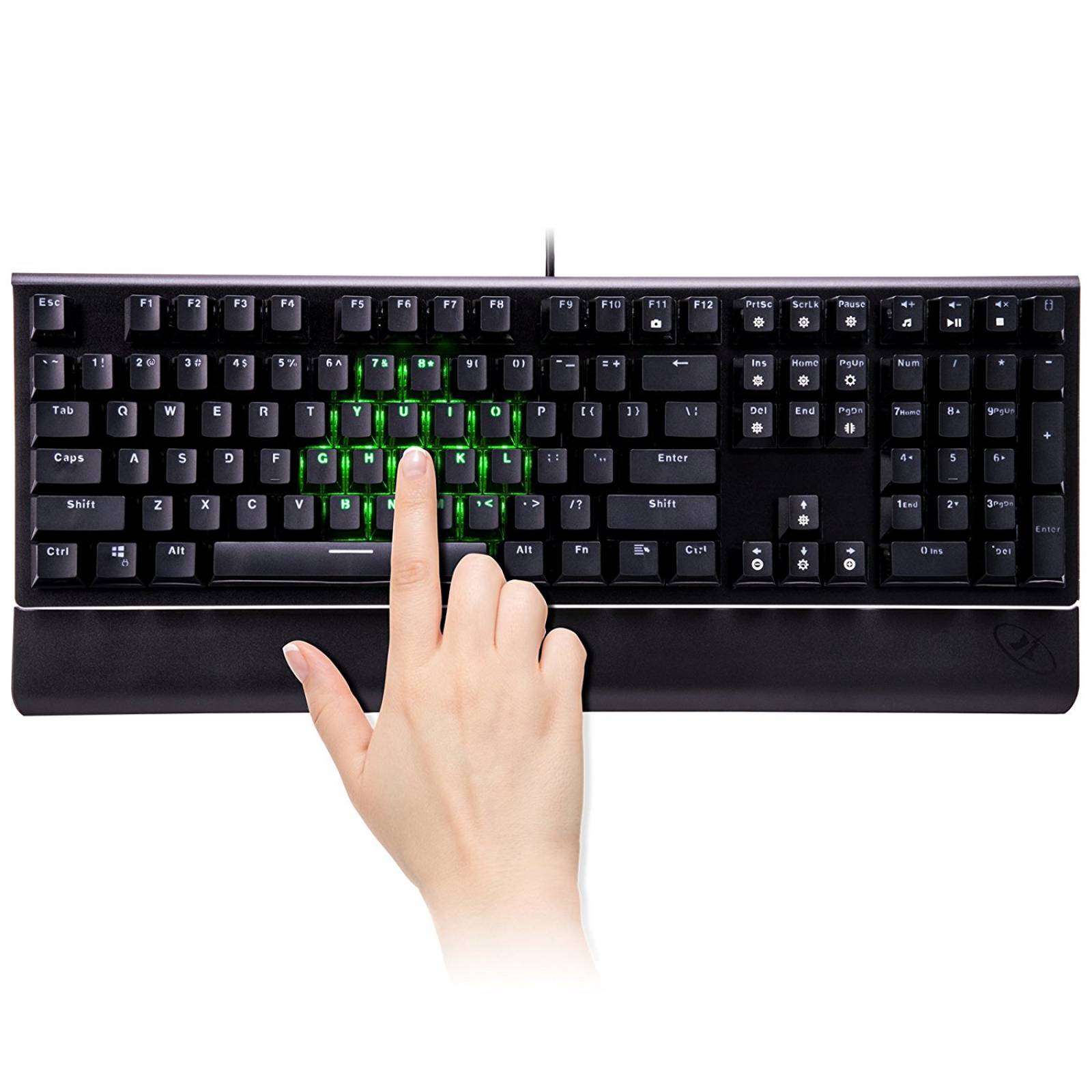 Teclado Gamer Rosewill Neon K85 Rgb Mecánico Switch Brown