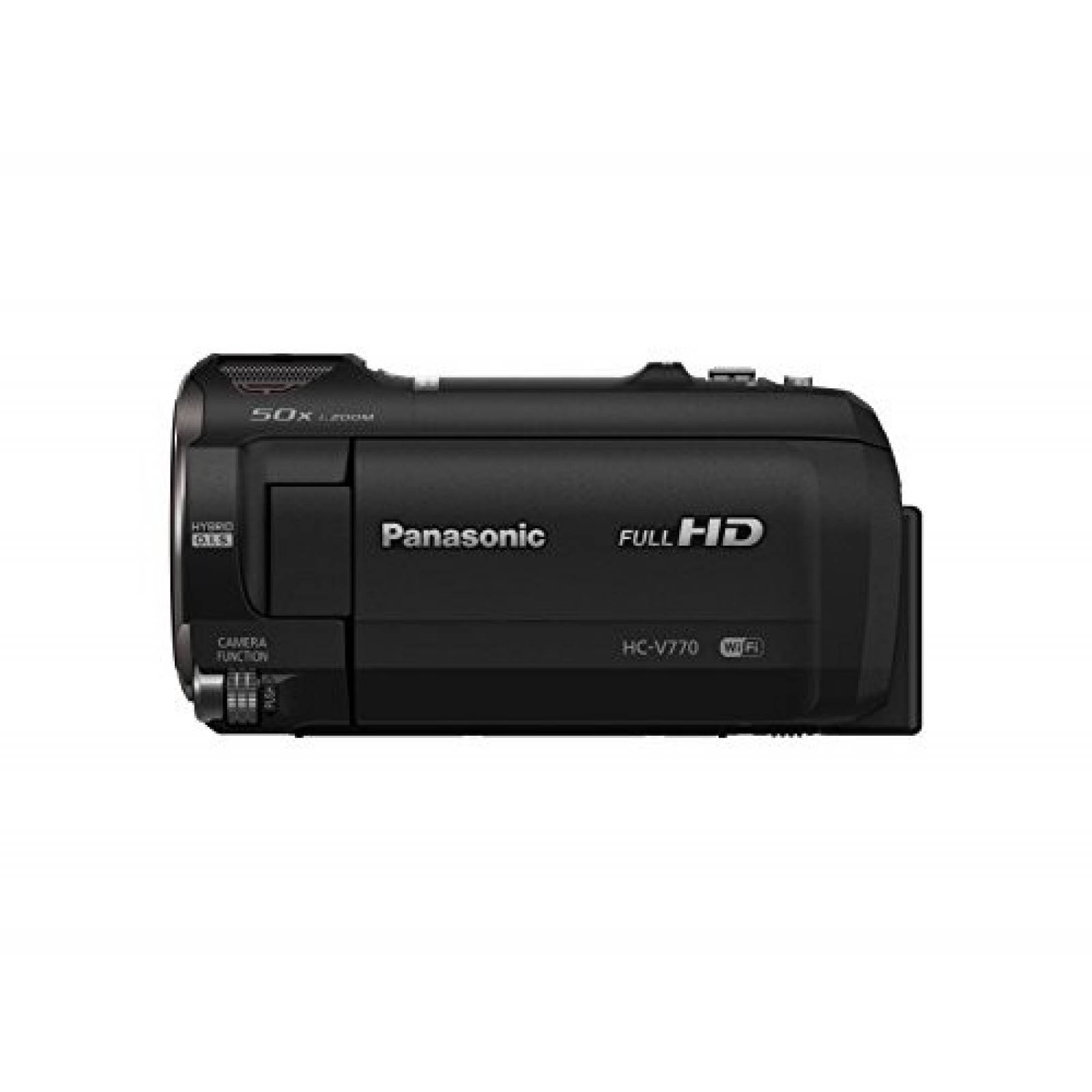 Videocámara Panasonic HC-V770 HD inalámbrica Zoom 20x -Negro