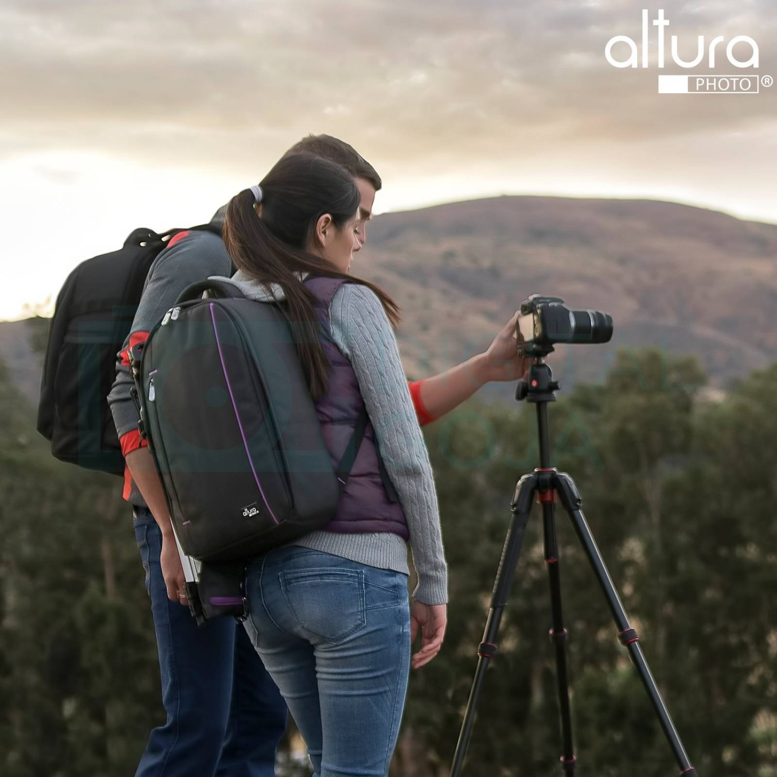 Mochila Altura Photo Wanderer Para Cámara Dslr Y Lente