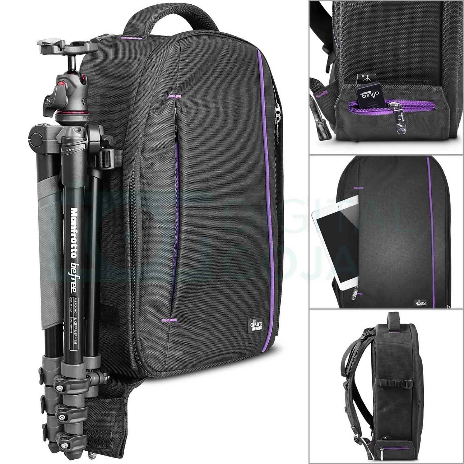 Mochila Altura Photo Wanderer Para Cámara Dslr Y Lente
