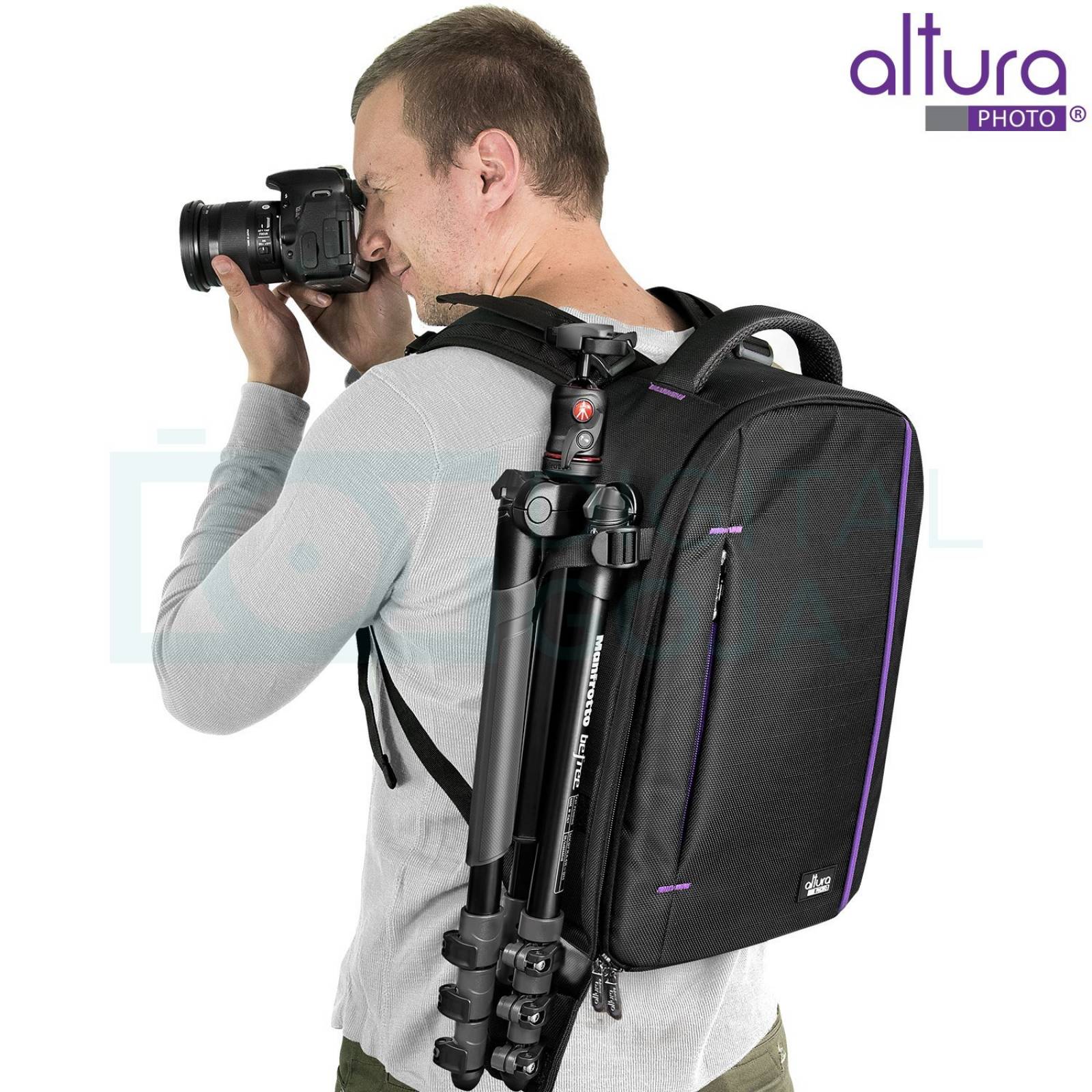 Mochila Altura Photo Wanderer Para Cámara Dslr Y Lente