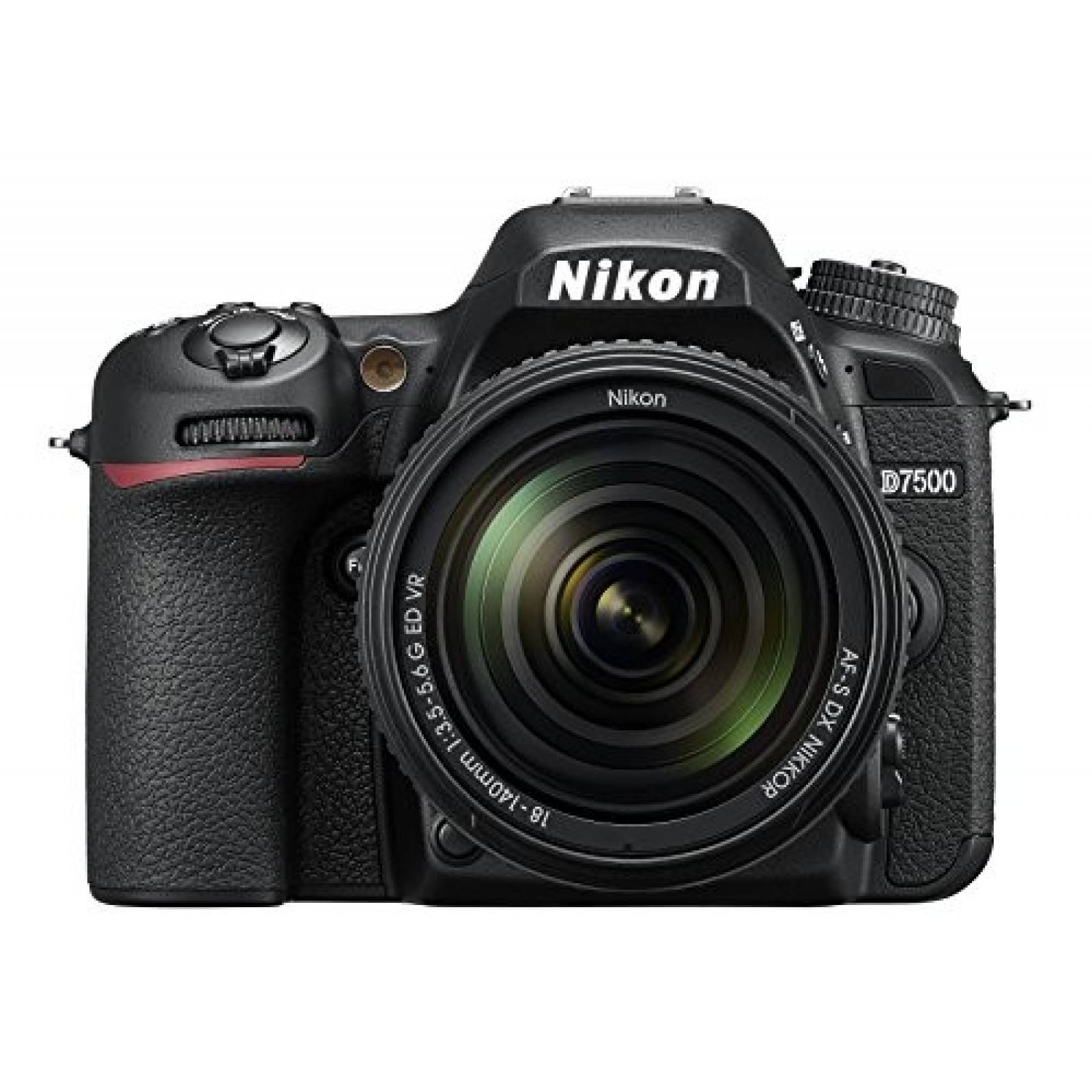 Cámara Nikon D7500 AF-S DX NIKKOR 18-140mm -Negro