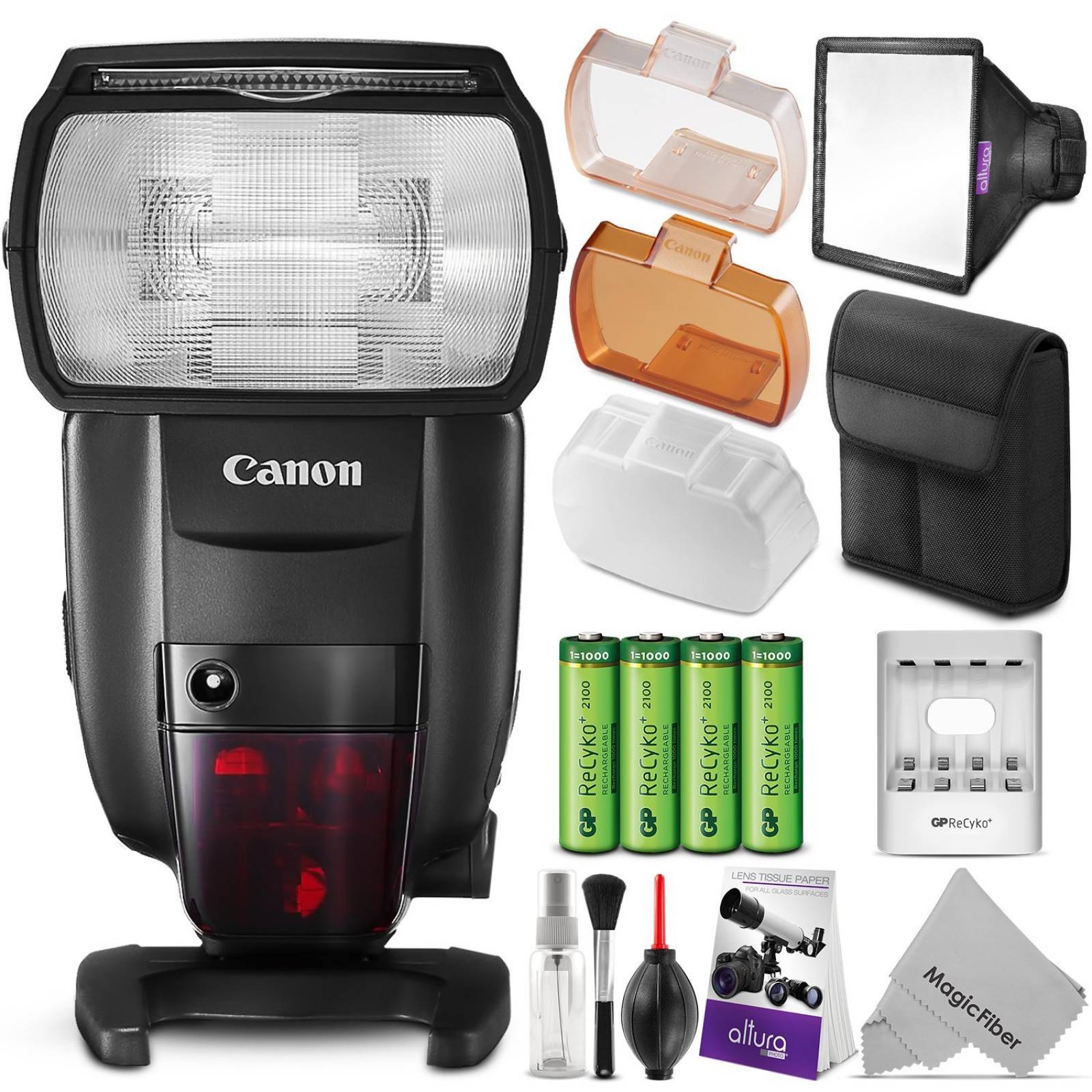 Kit Flash Canon Speedlite 600ex Ii-rt Con Accesorios
