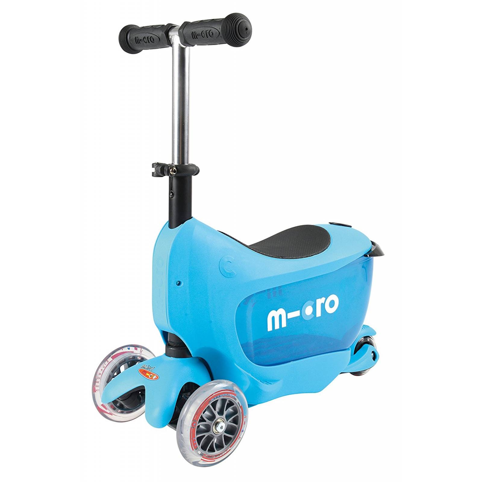 Scooter Micro Kick Board Mini 2-go Deluxe Niños -azul