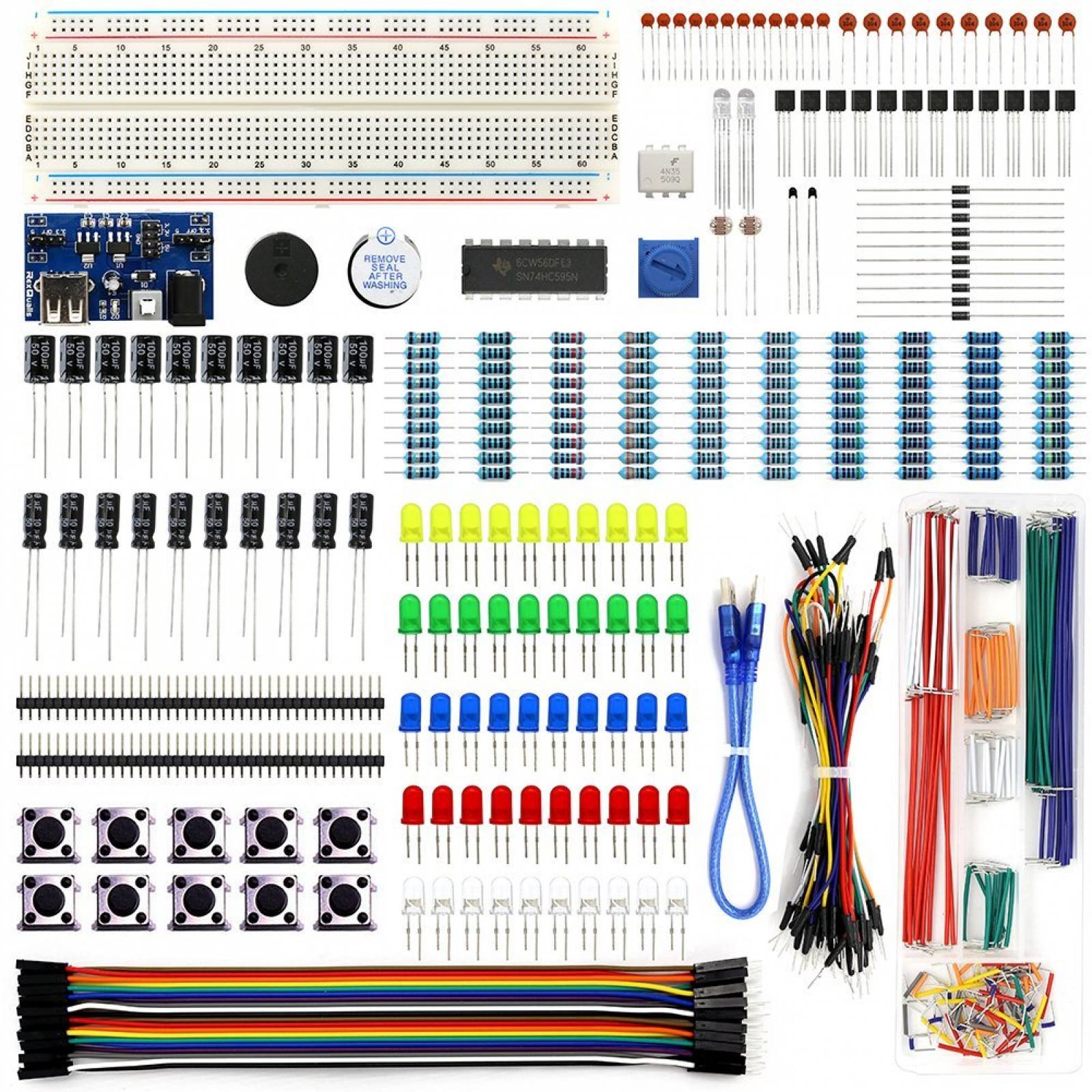 Kit Complementario Rexquialis Para Arduino Y Raspberry Pi
