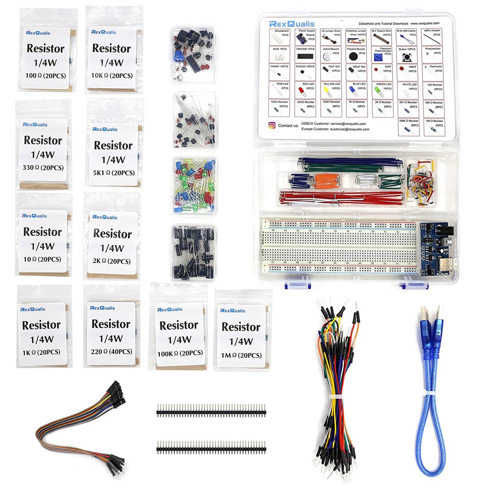 Kit Complementario Rexquialis Para Arduino Y Raspberry Pi