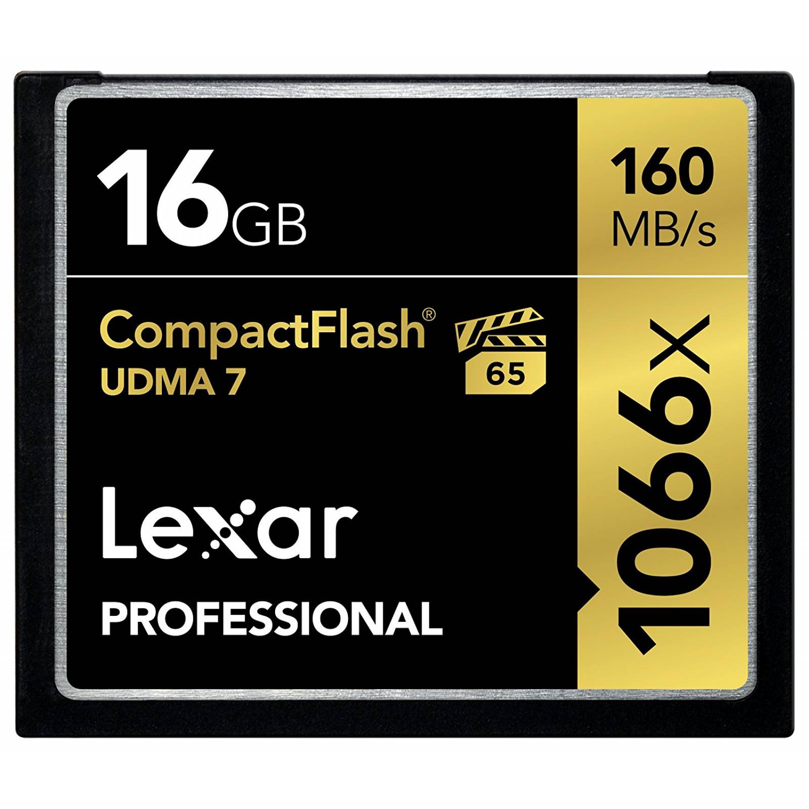 Memoria Lexar Professional Compactflash 1066x 16gb Vpg-65