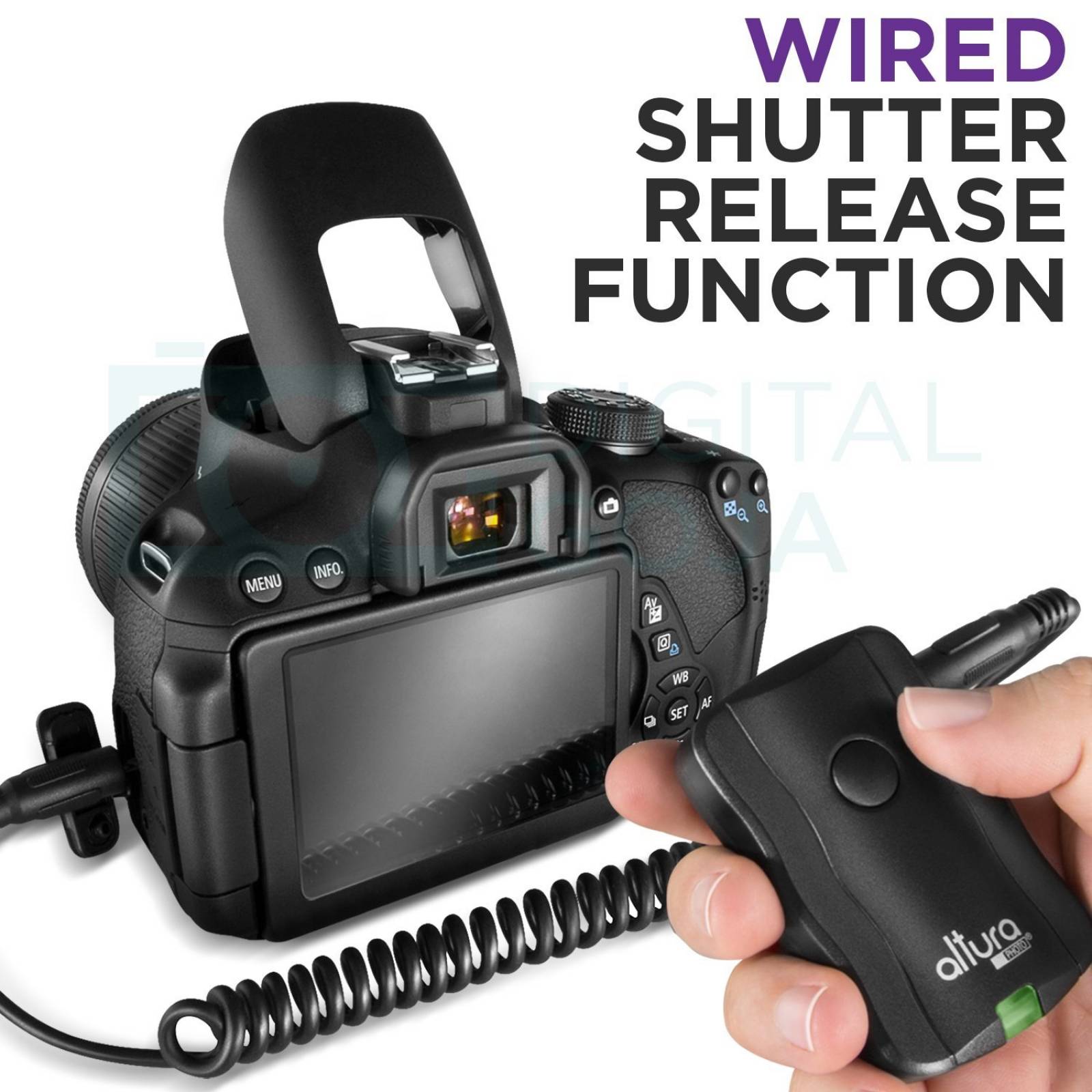 Kit Flash Altura Photo Ap-c1001 Con Trigger Y Accesorios