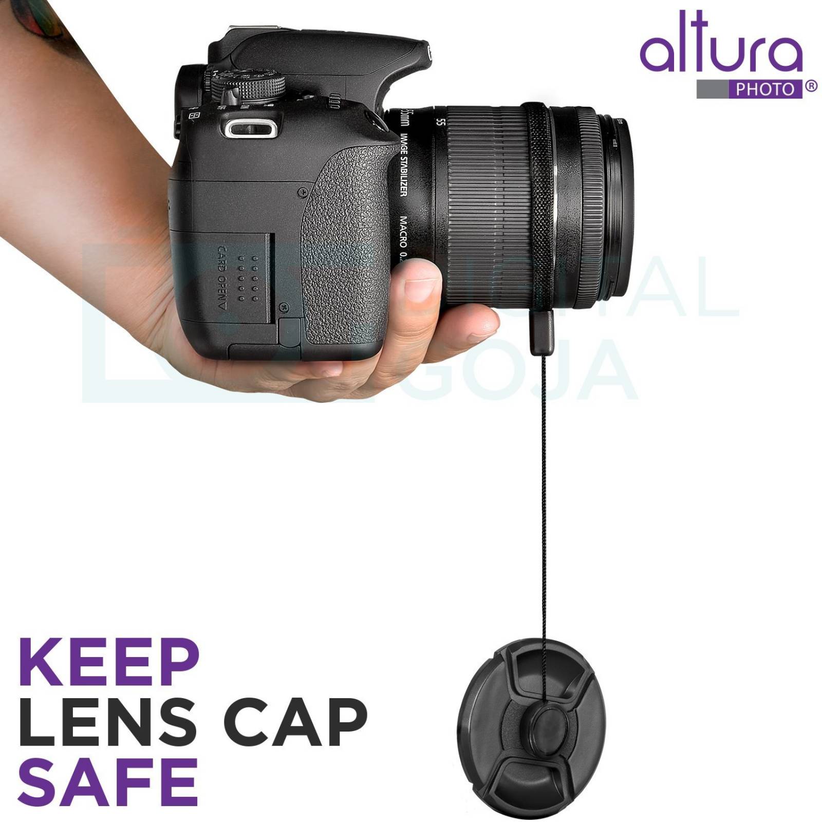 Kit Filtros Digital Goja 55mm Vivitar Uv Cpl Fld Closeup