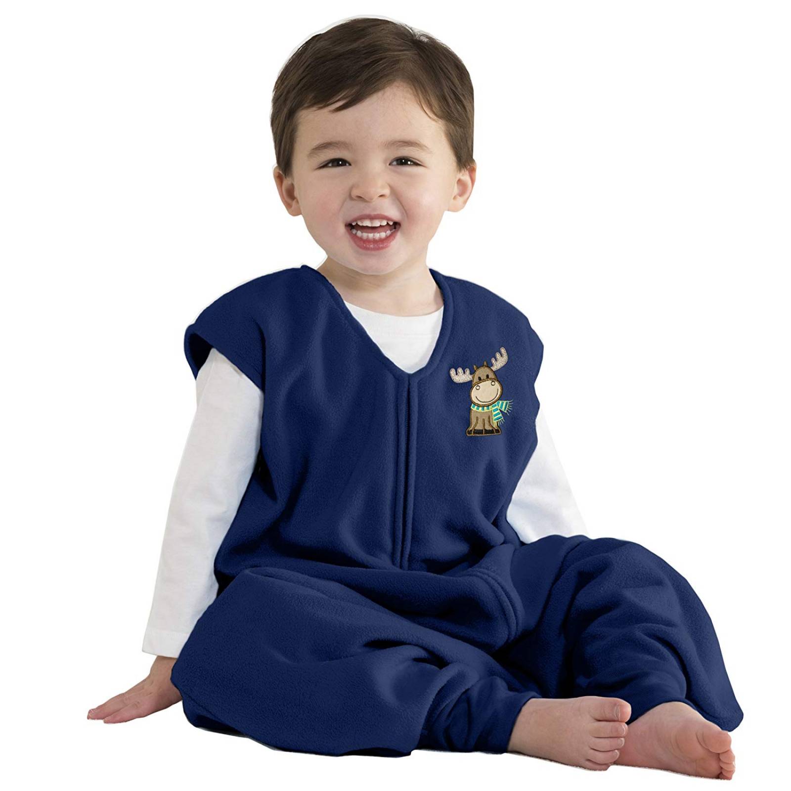 Saco De Dormir Niño Halo Big Kids Micro Fleece 4-5t -azul