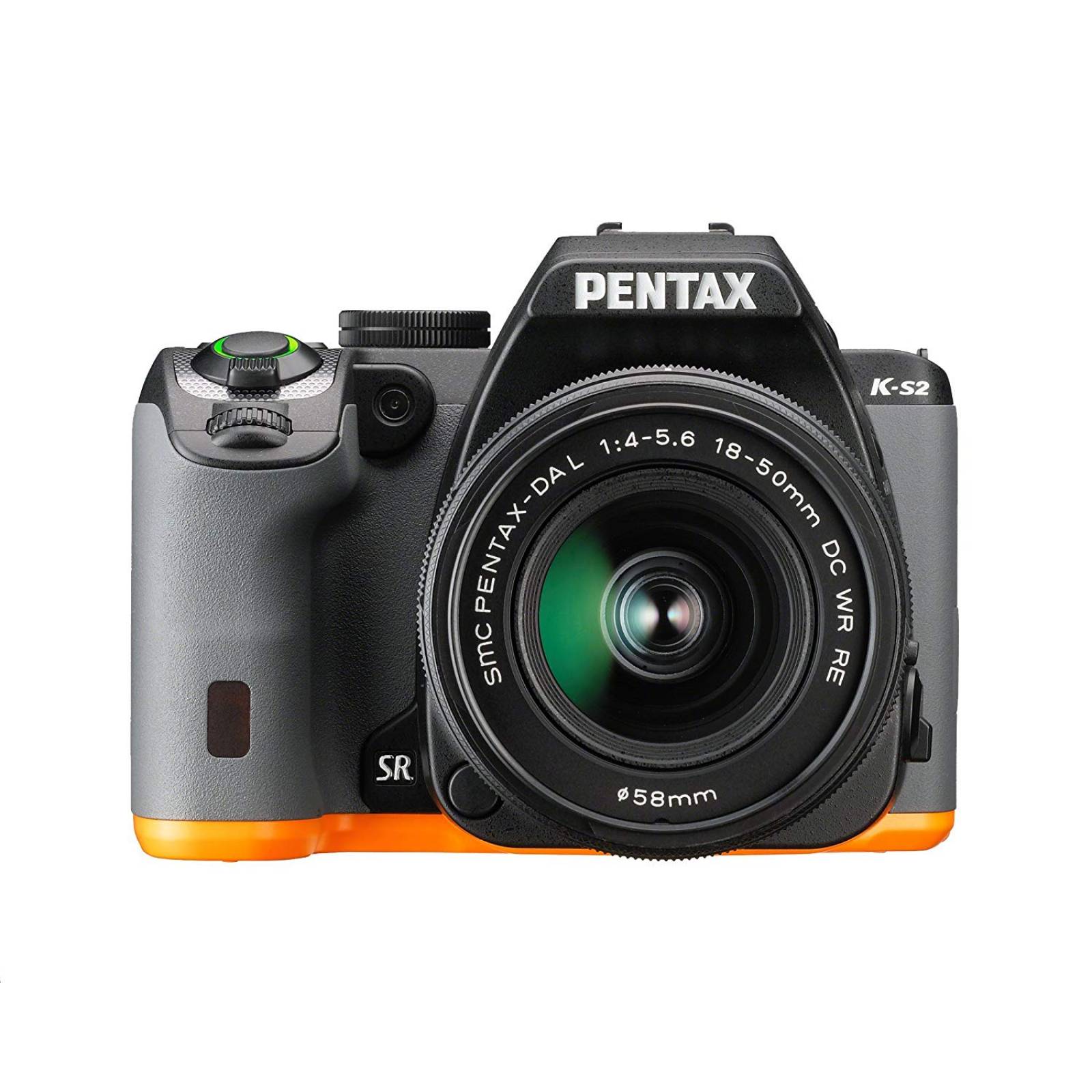 Cámara Dslr Pentax K-s2 20mp 4k Wifi Lcd -negro Naranja