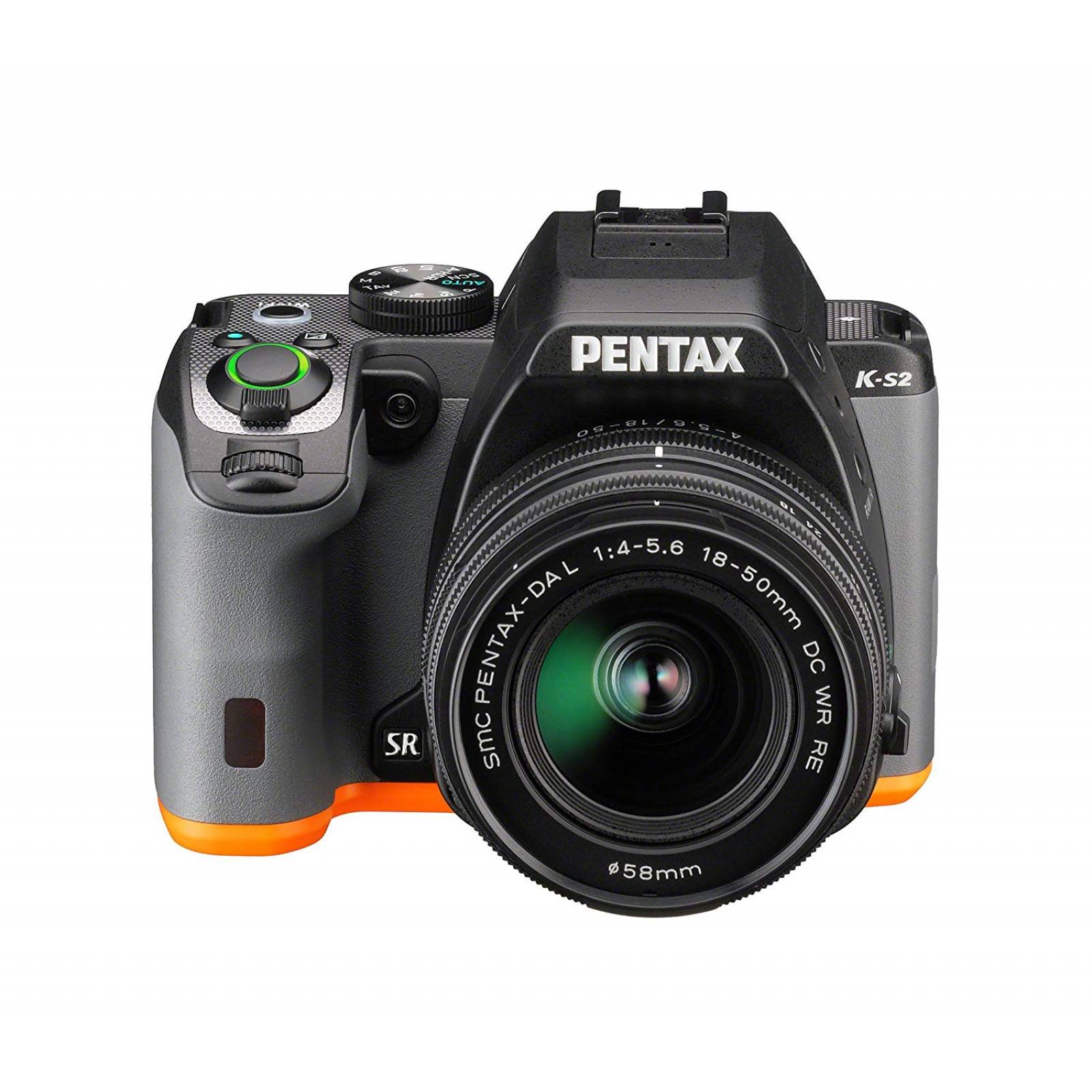 Cámara Dslr Pentax K-s2 20mp 4k Wifi Lcd -negro Naranja
