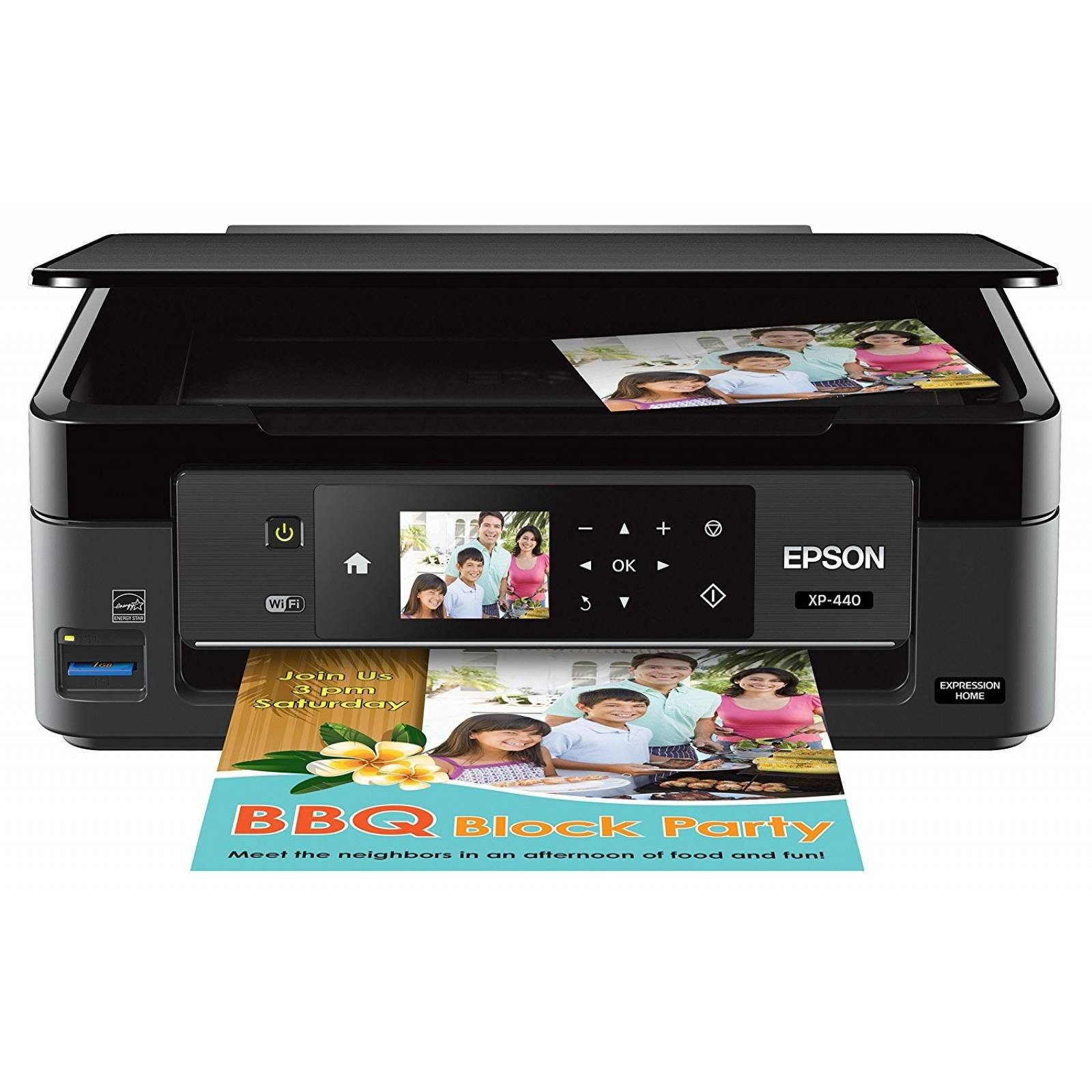 Impresora Multifuncional Epson  Expression Home Xp 440  Tinta