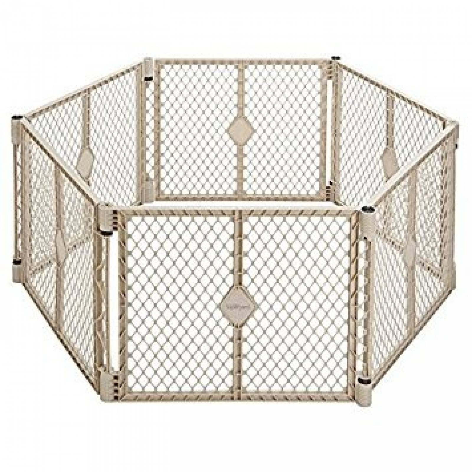 Reja De Seguridad North States 6 Paneles Plegables - Beige