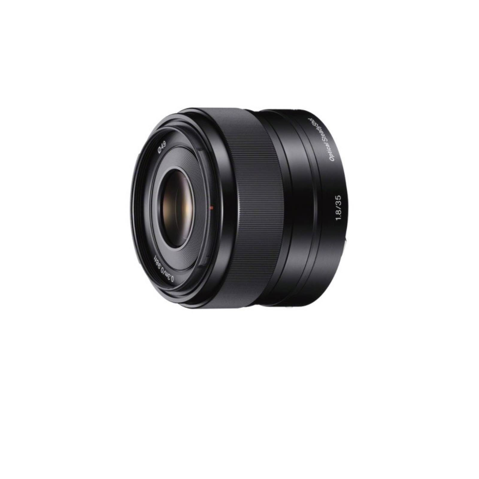 Lente Sony Sel35f18 35mm F/1.8 0.15x Fijo -negro