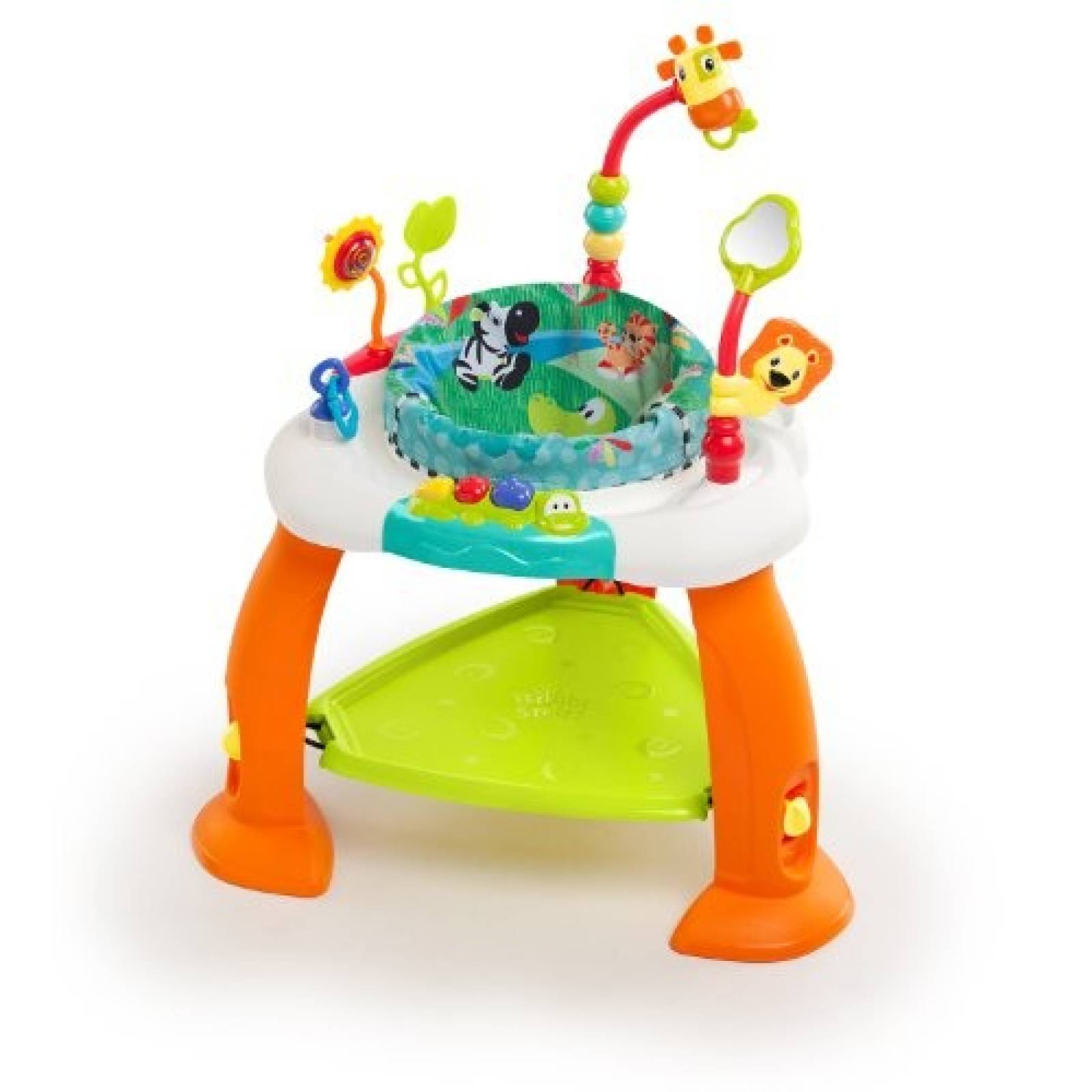 Asiento rotador Bright Starts Bouncer para bebé con juguetes