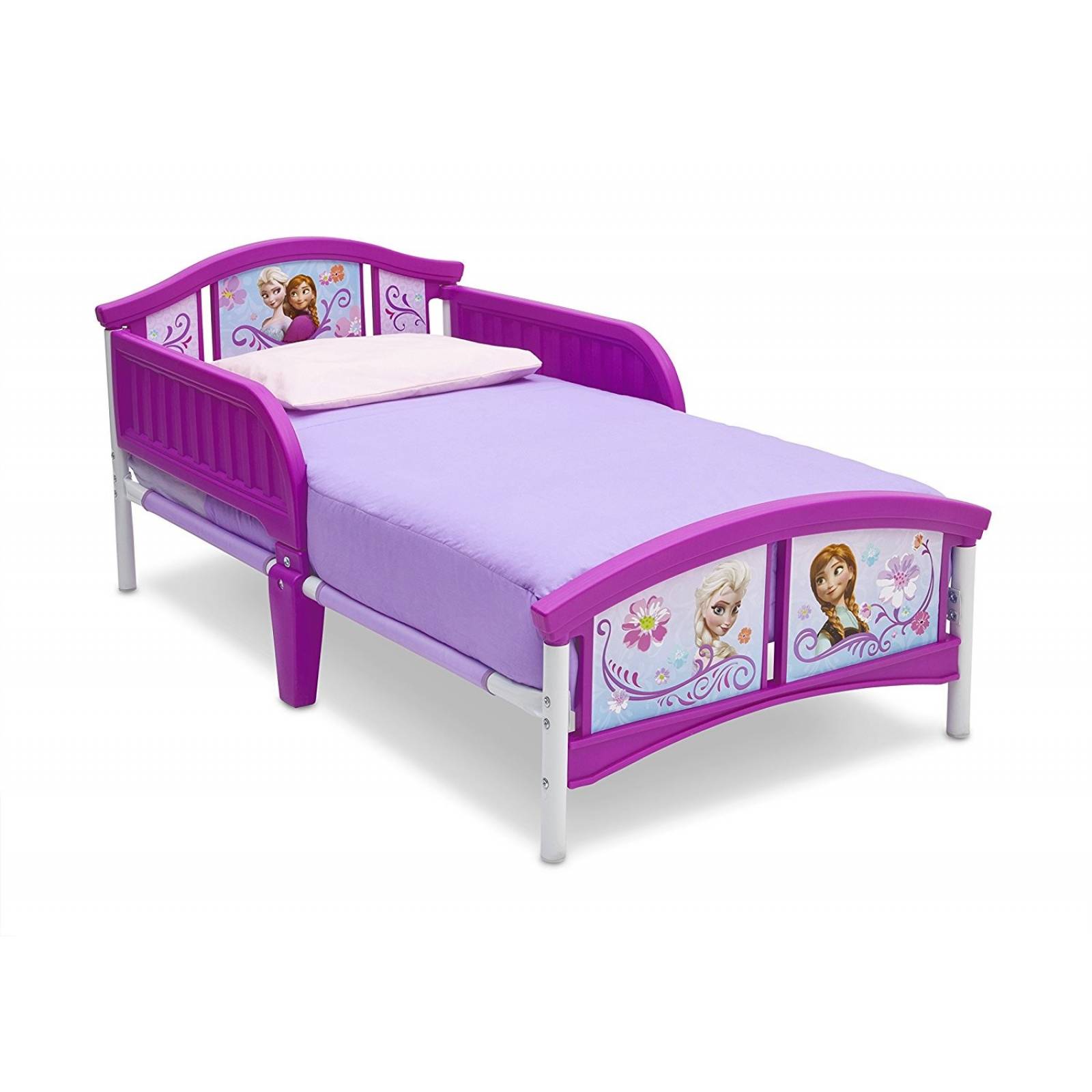 Cama Infantil Delta Children Disney Frozen Hasta 22kg -rosa