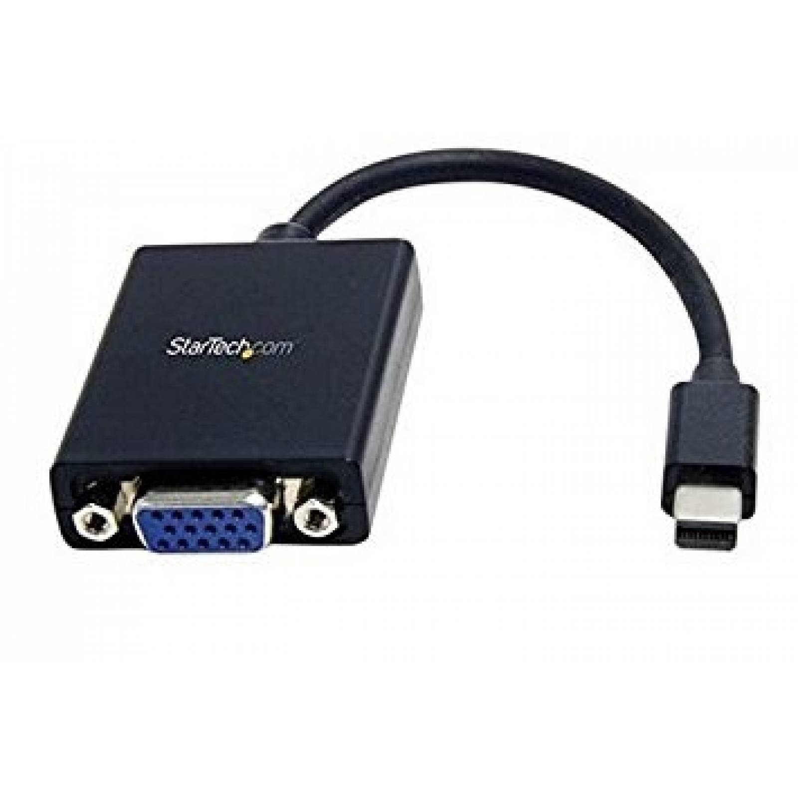 Adaptador Startech Mdp2vga Mini Display A Vga Pc Mac -negro
