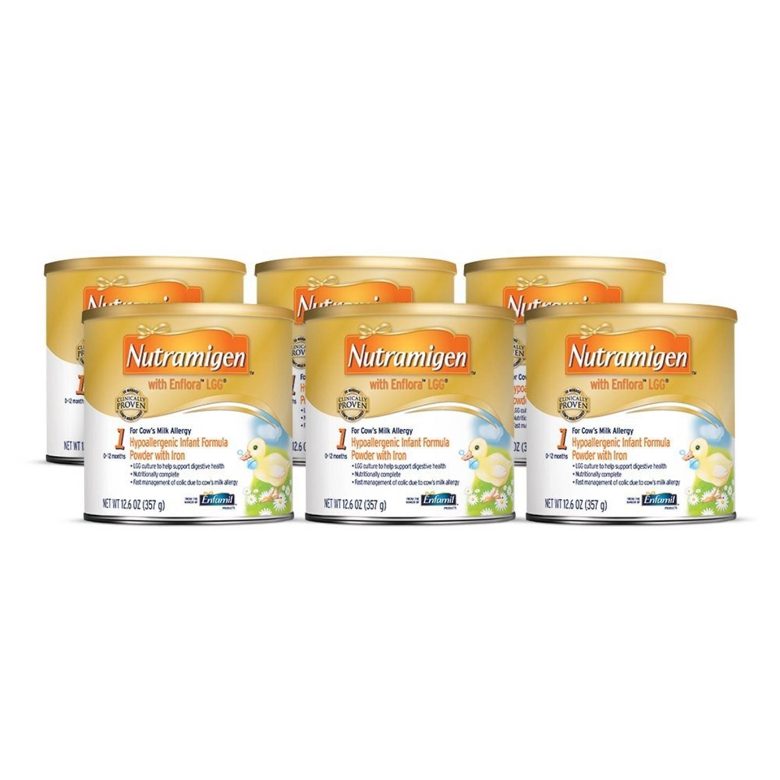 Fórmula De Bebé Enfamil Nutramigen Enflora Lgg 12.6 Oz 6 Pz