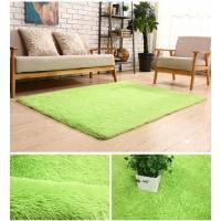 Alfombra Decorativa Bluesnail 120X160 Cm Super Suave -Verde