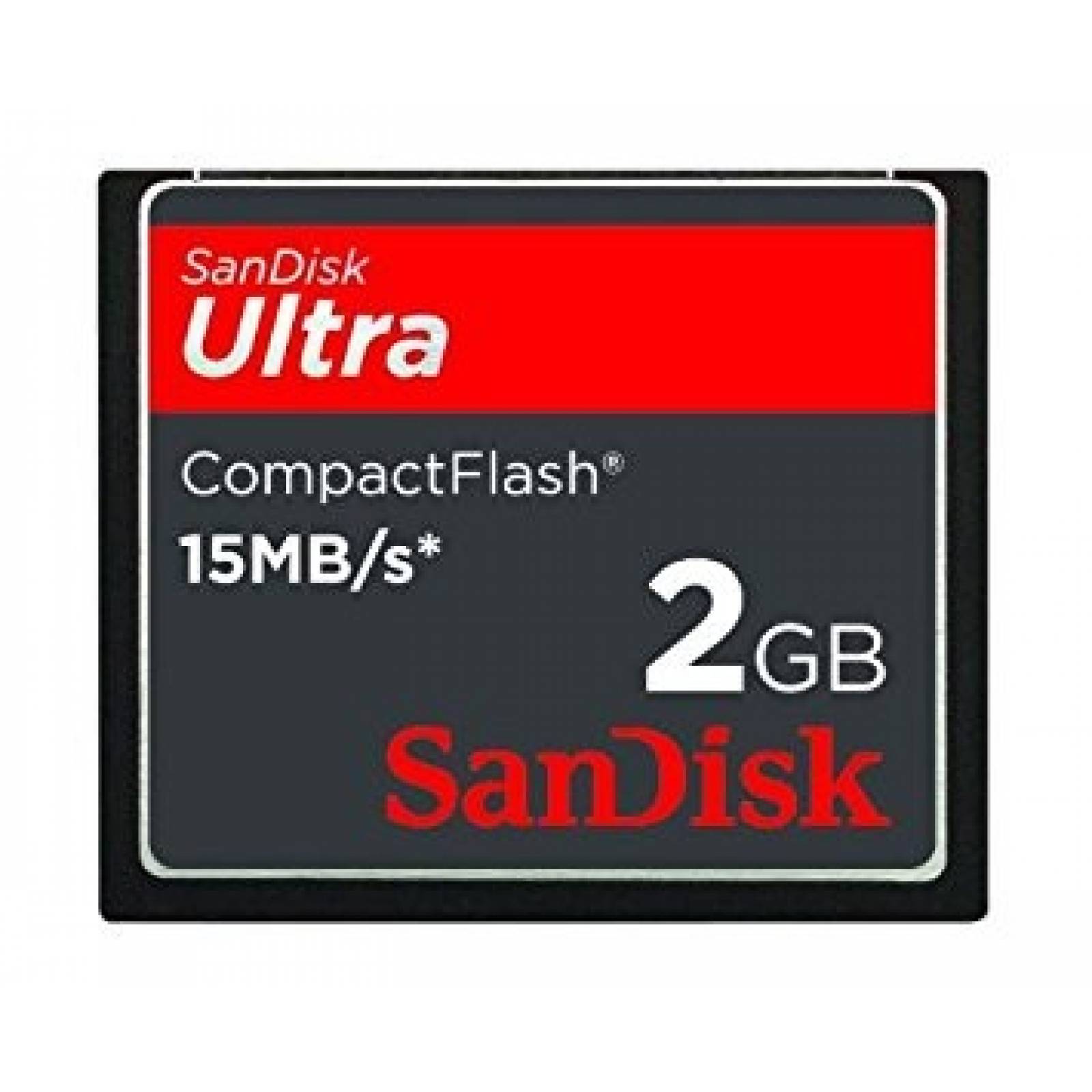 Memoria Sandisk Compactflash 2gb 15mb/s*