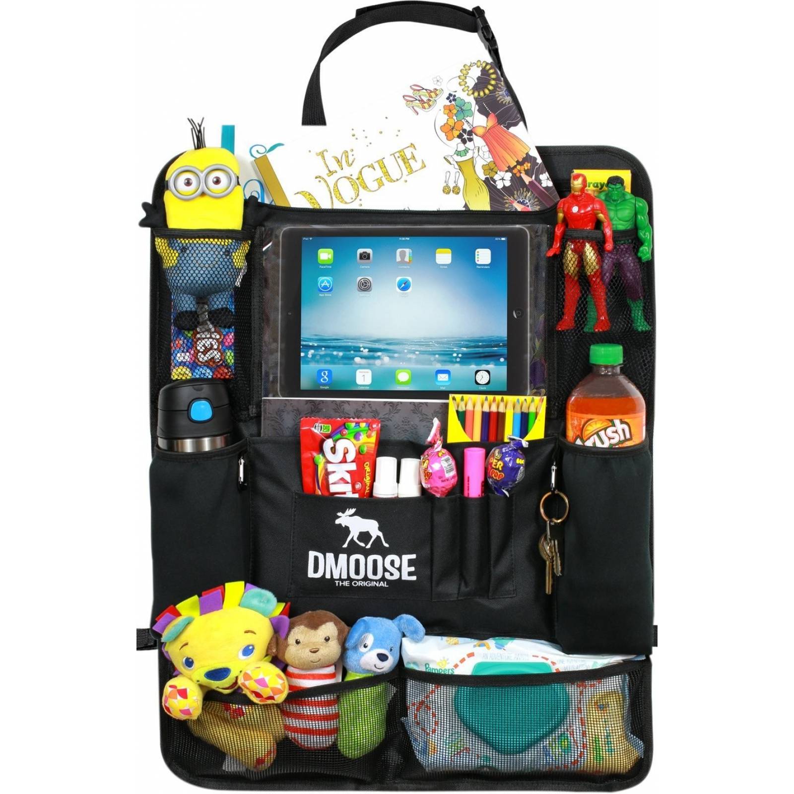 Organizador Para Auto Dmoose Porta Tablet Accesorios Niños