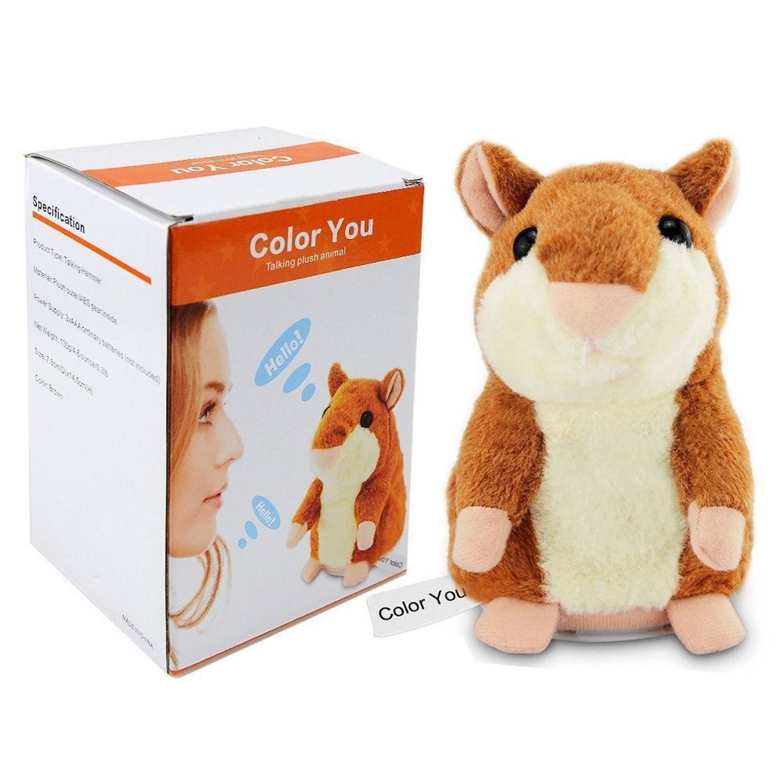 Mascota De Juguete Color You Ve Y Actua Como Hamster -café