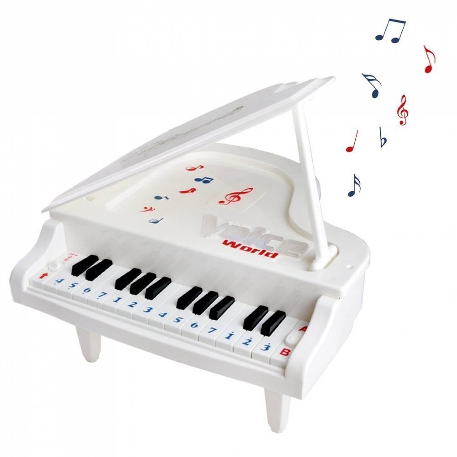 teclado de juguete musical