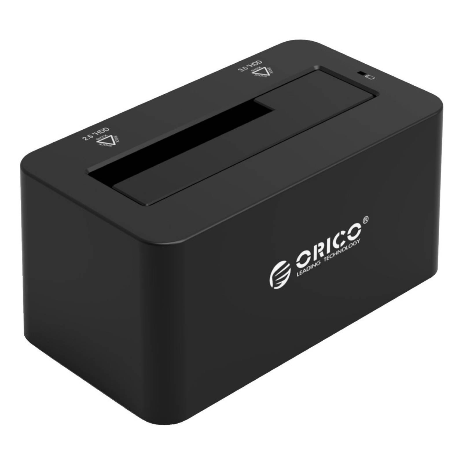 Estacion Docking Orico 6619us3 Bk Usb 3 0 A Sata 2 5 Y 3 5