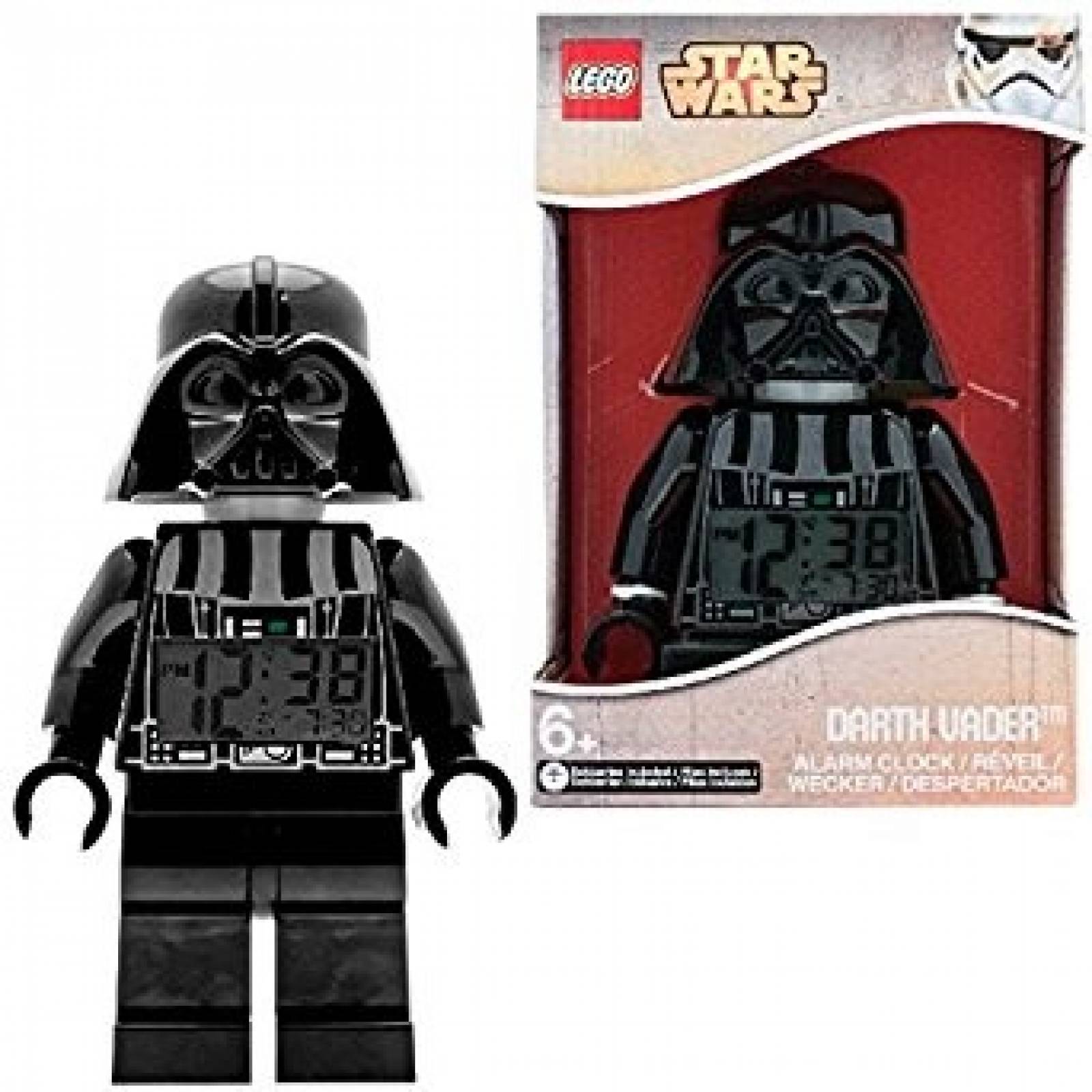 Reloj De Enseñanza Lego Darth Vader Star Wars Despertador