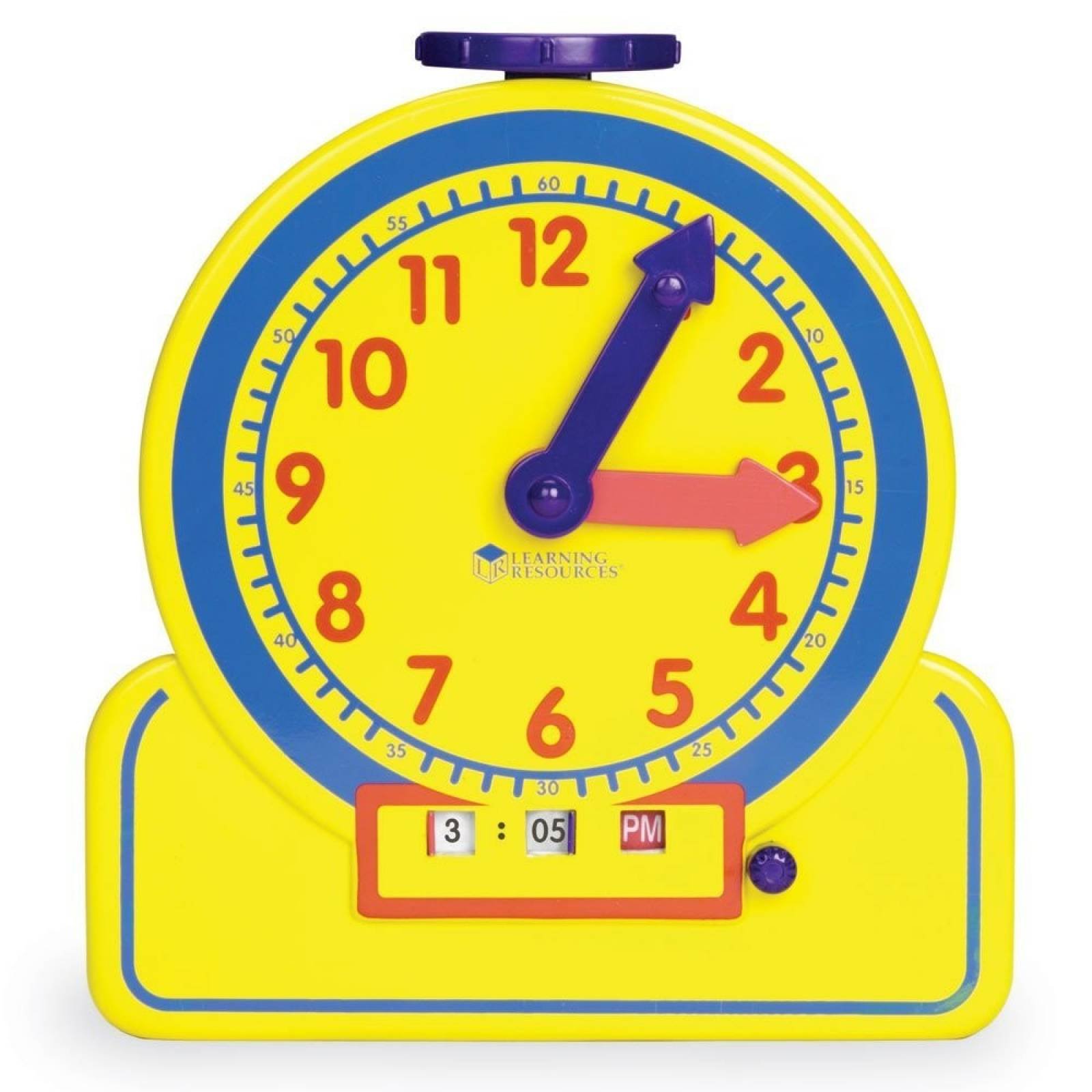 Reloj De Enseñanza Learning Resources Interactivo -amarillo