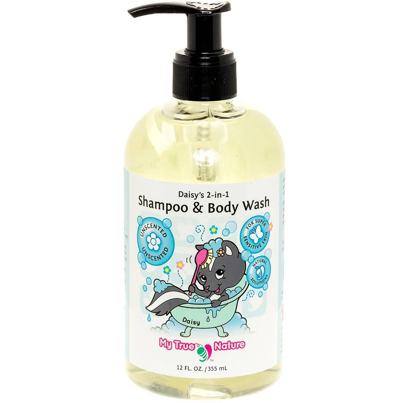 Shampoo Bebé My True Nature Daisys 2 En 1 -sin Aroma
