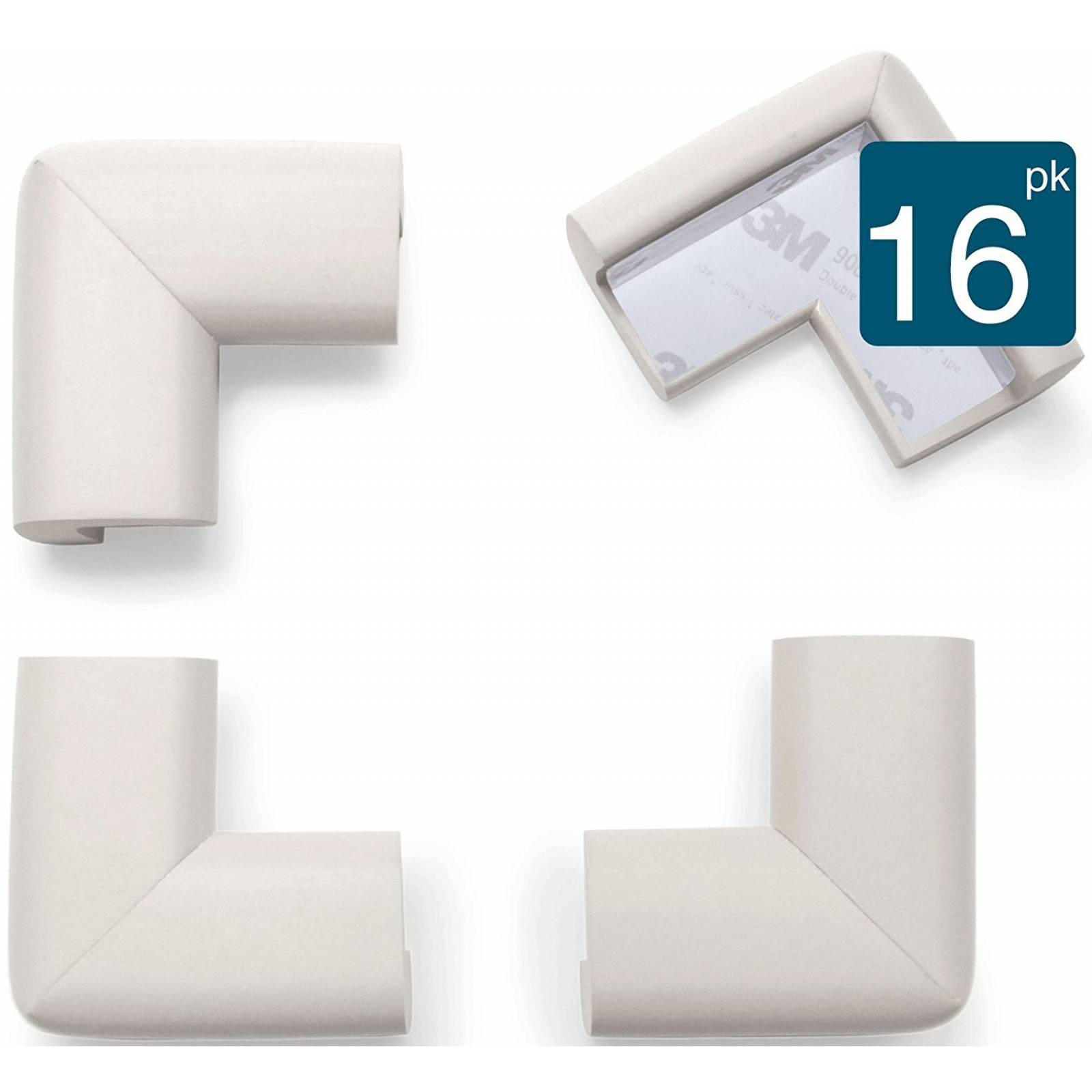 Protectores Esquinas Roving Cove 16 Pzs Adhesivo 3m -blanco