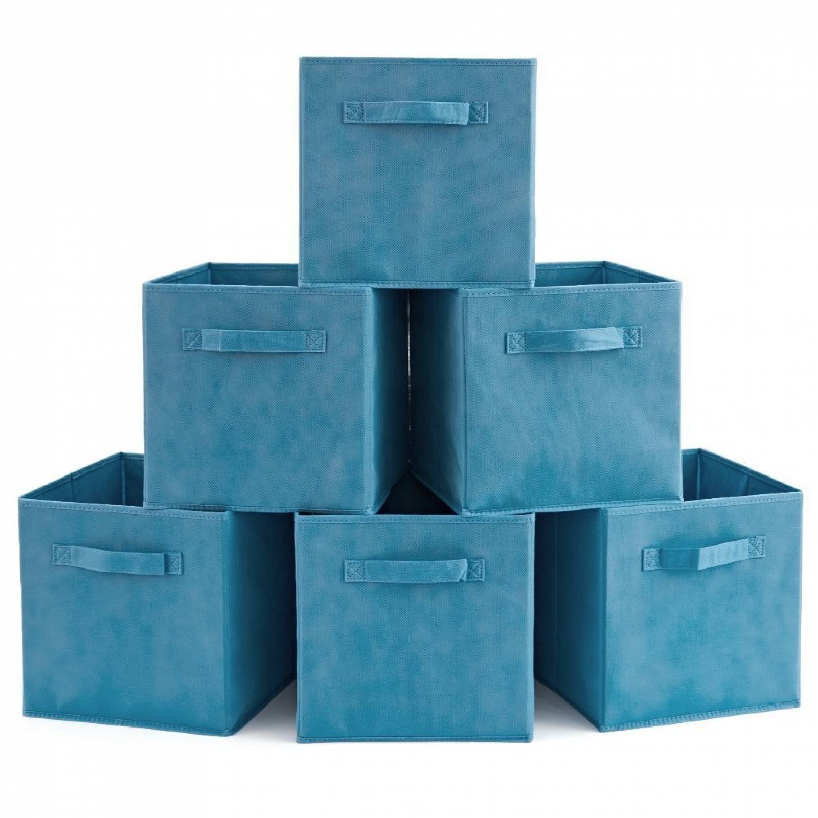 Set De Cajas De Almacenamiento Ezoware 6 Pzas -azul