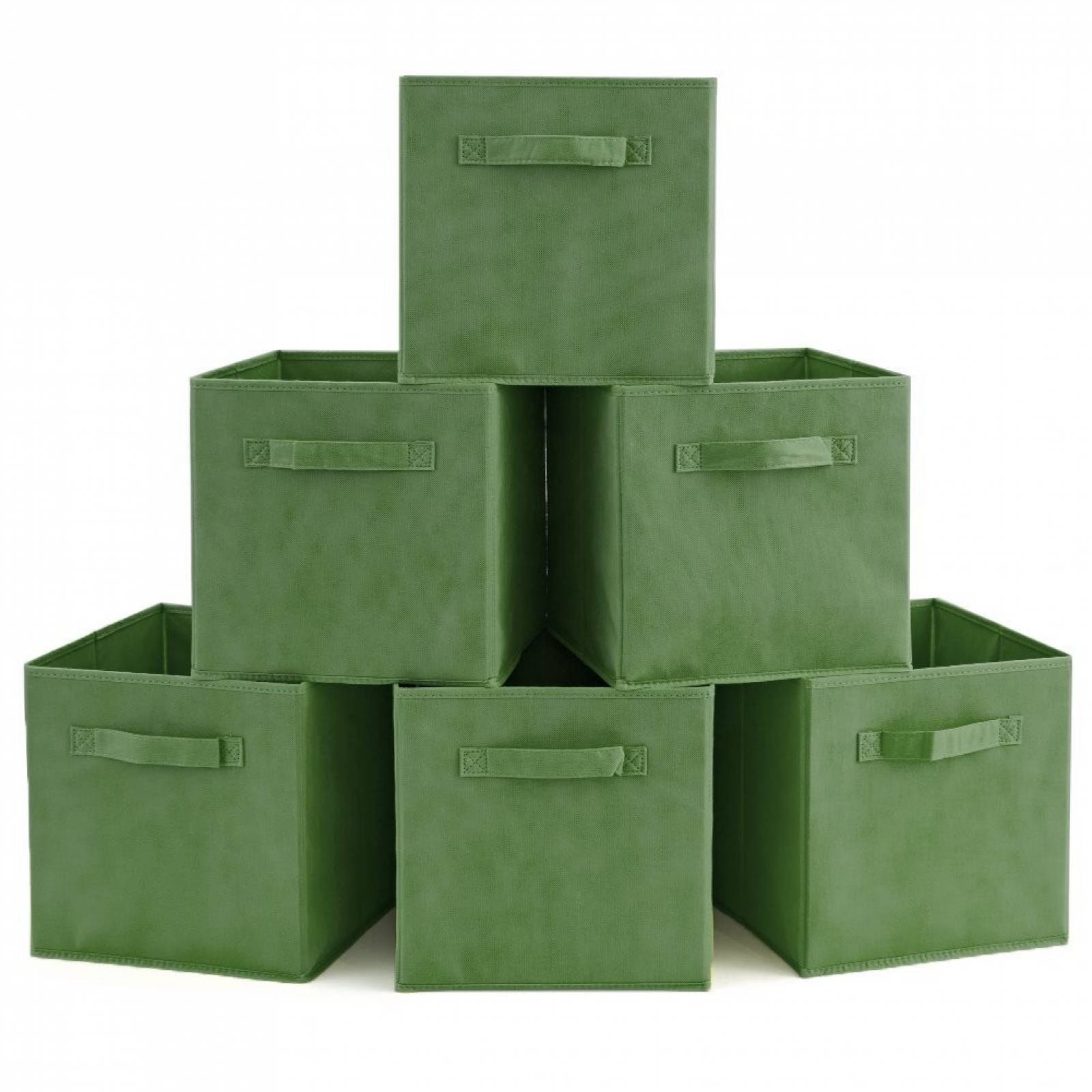 Set De Cajas De Almacenamiento Ezoware 6 Pzas -verde